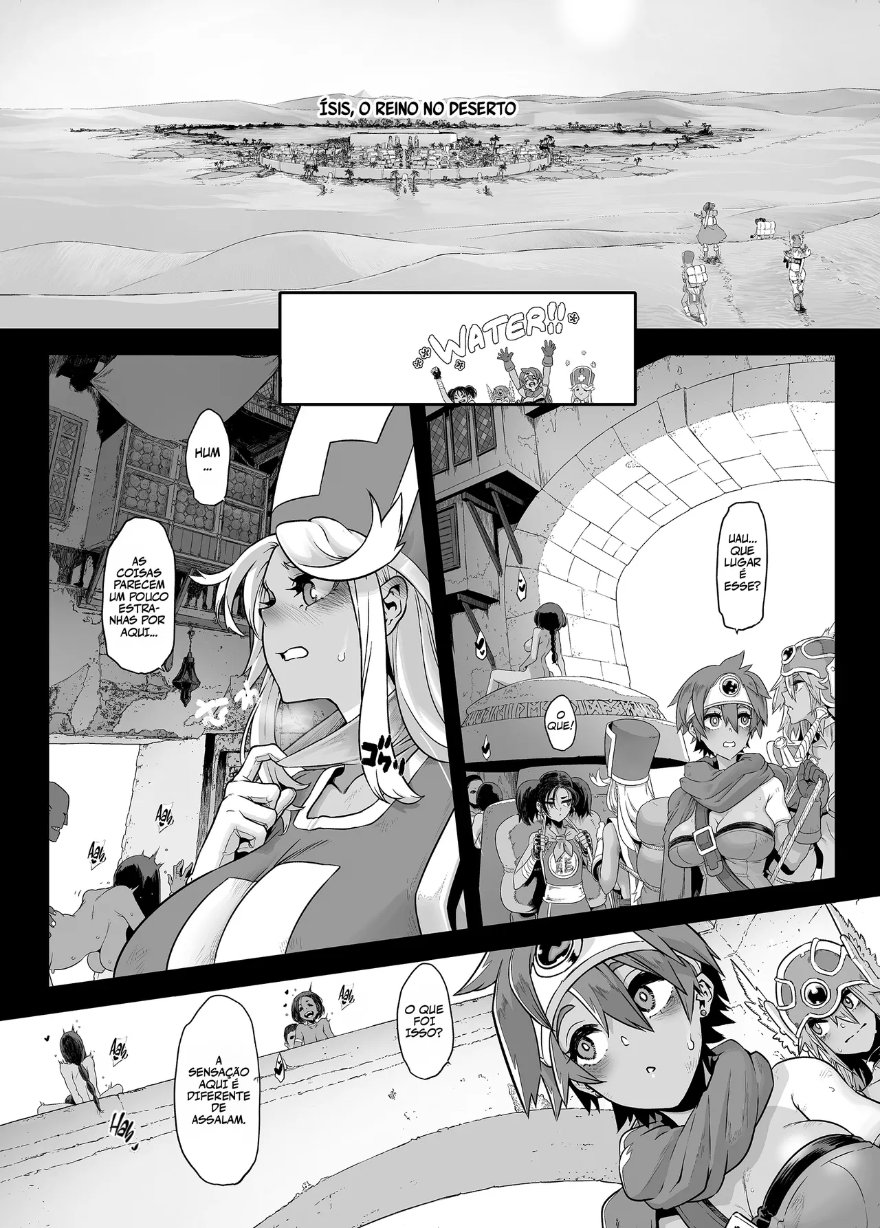 [DA HOOTCH (ShindoL)] Onna Yuusha no Tabi 5 Yoru no Machi no Onna Boukensha (Dragon Quest III) [pt-BR] [Bakai.org] Bildnummer 5