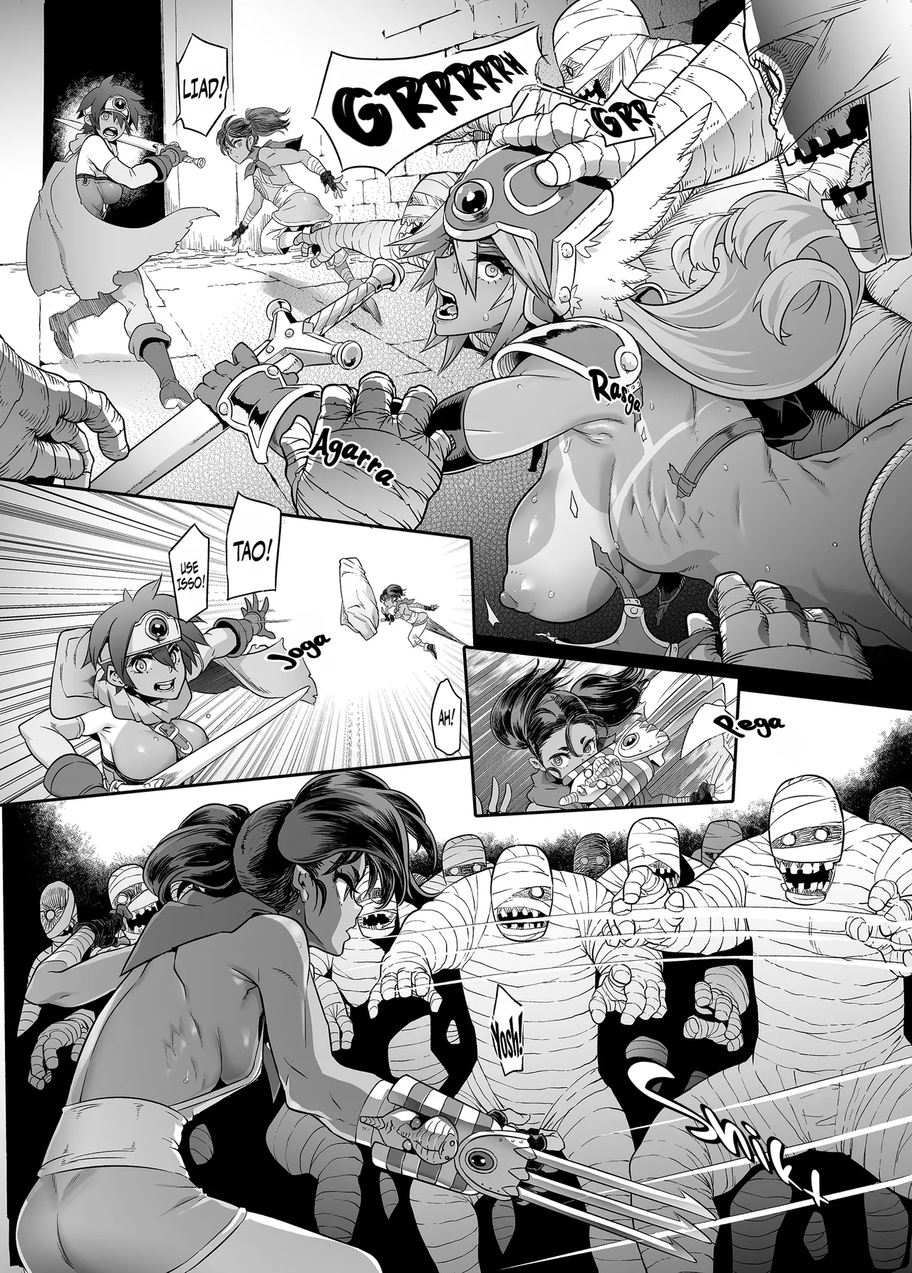 [DA HOOTCH (ShindoL)] Onna Yuusha no Tabi 5 Yoru no Machi no Onna Boukensha (Dragon Quest III) [pt-BR] [Bakai.org] Bildnummer 18