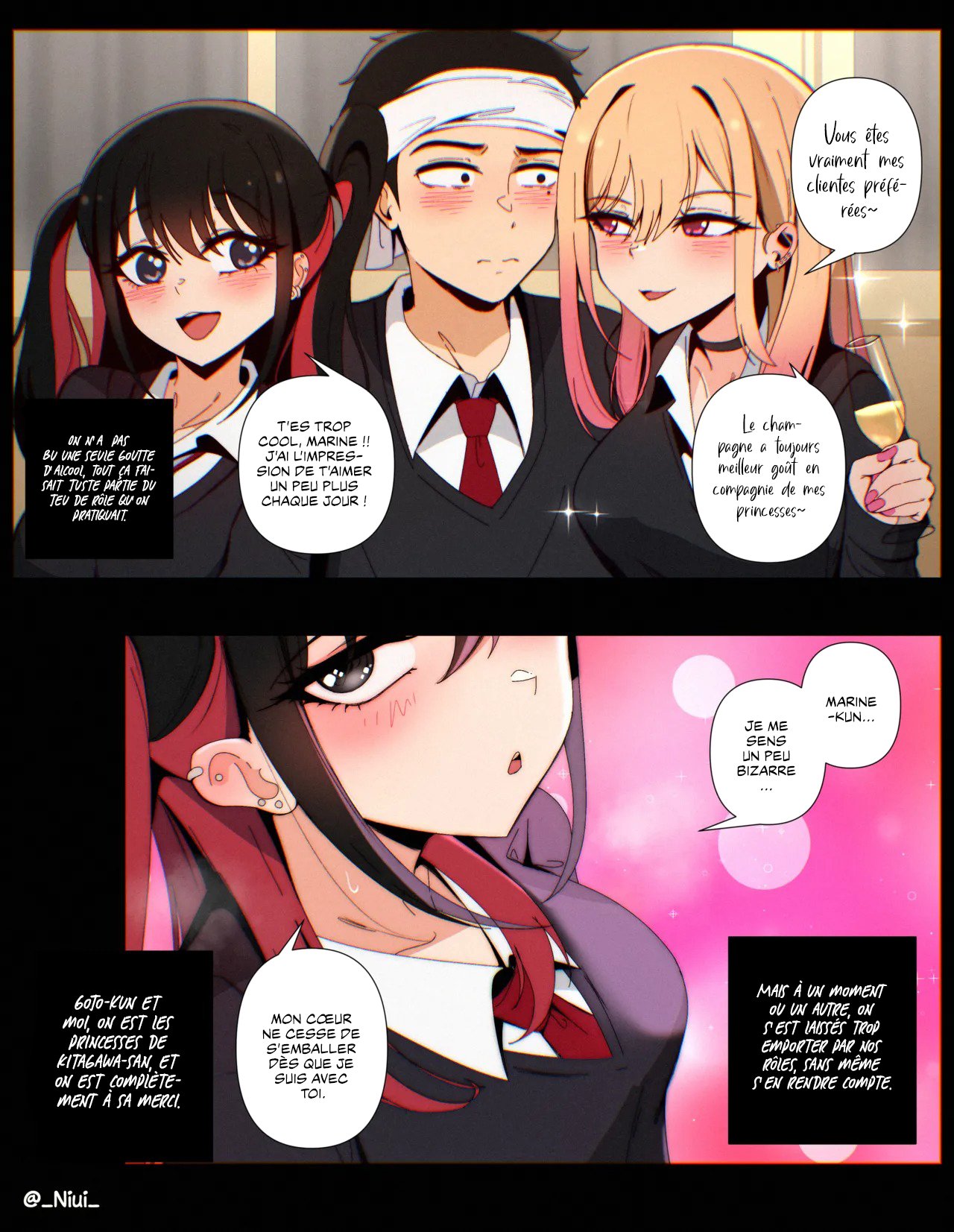 [Niui] Marin, Gojo & Nowa (My Dress-Up Darling)(nervscan)(french) 图片编号 1