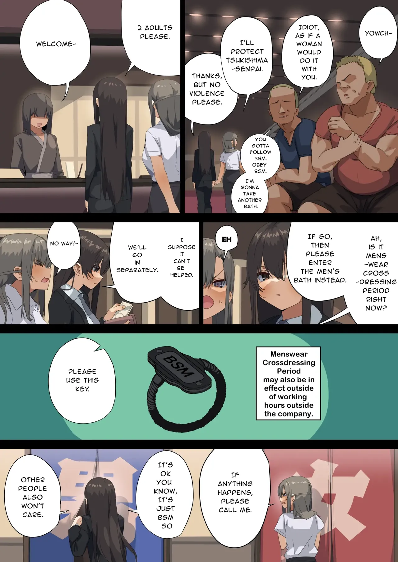 Business Sex Manners AC, Escalator, and Menswear Crossdressing Anal Tsukishima Special Complication [Manual Decensor] изображение № 43