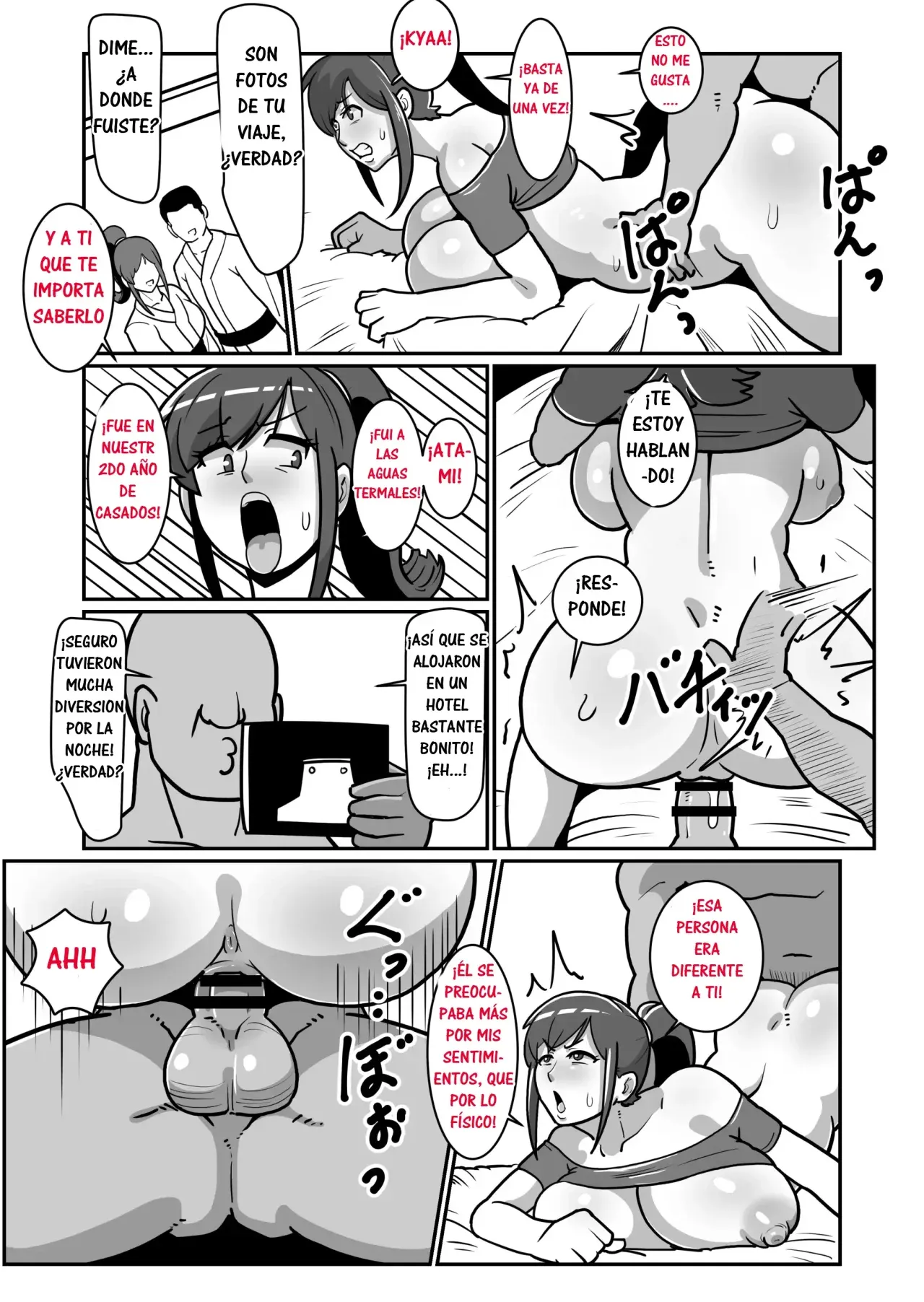 [Boundari (Sakai)] Bote Oyako~Tabetsukushi! Double Botehara Oyakodonburi!~｜¡Madre e Hija Completamente Devoradas! ~¡Oyakodon de Madre e Hija Embarazads!~ [Spanish] [RYU.SHINS] 图片编号 7