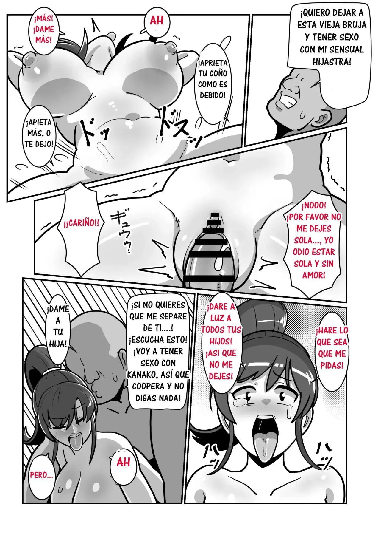 [Boundari (Sakai)] Bote Oyako~Tabetsukushi! Double Botehara Oyakodonburi!~｜¡Madre e Hija Completamente Devoradas! ~¡Oyakodon de Madre e Hija Embarazads!~ [Spanish] [RYU.SHINS] 图片编号 27