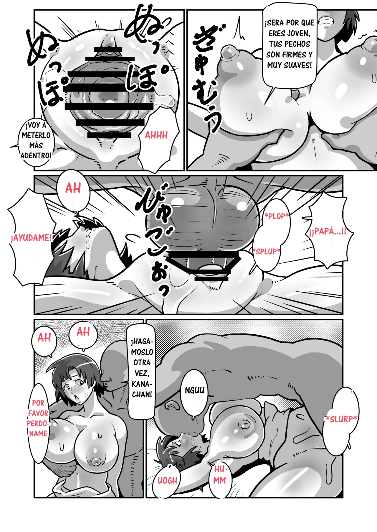 [Boundari (Sakai)] Bote Oyako~Tabetsukushi! Double Botehara Oyakodonburi!~｜¡Madre e Hija Completamente Devoradas! ~¡Oyakodon de Madre e Hija Embarazads!~ [Spanish] [RYU.SHINS] 图片编号 36