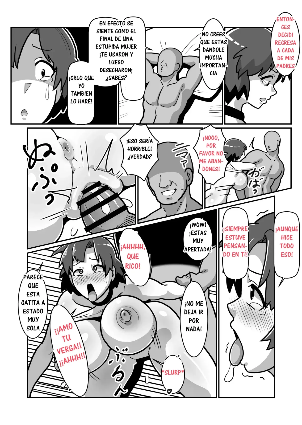 [Boundari (Sakai)] Bote Oyako~Tabetsukushi! Double Botehara Oyakodonburi!~｜¡Madre e Hija Completamente Devoradas! ~¡Oyakodon de Madre e Hija Embarazads!~ [Spanish] [RYU.SHINS] 图片编号 47