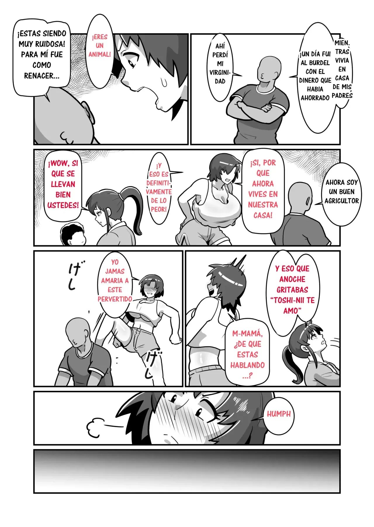 [Boundari (Sakai)] Bote Oyako~Tabetsukushi! Double Botehara Oyakodonburi!~｜¡Madre e Hija Completamente Devoradas! ~¡Oyakodon de Madre e Hija Embarazads!~ [Spanish] [RYU.SHINS] 图片编号 52