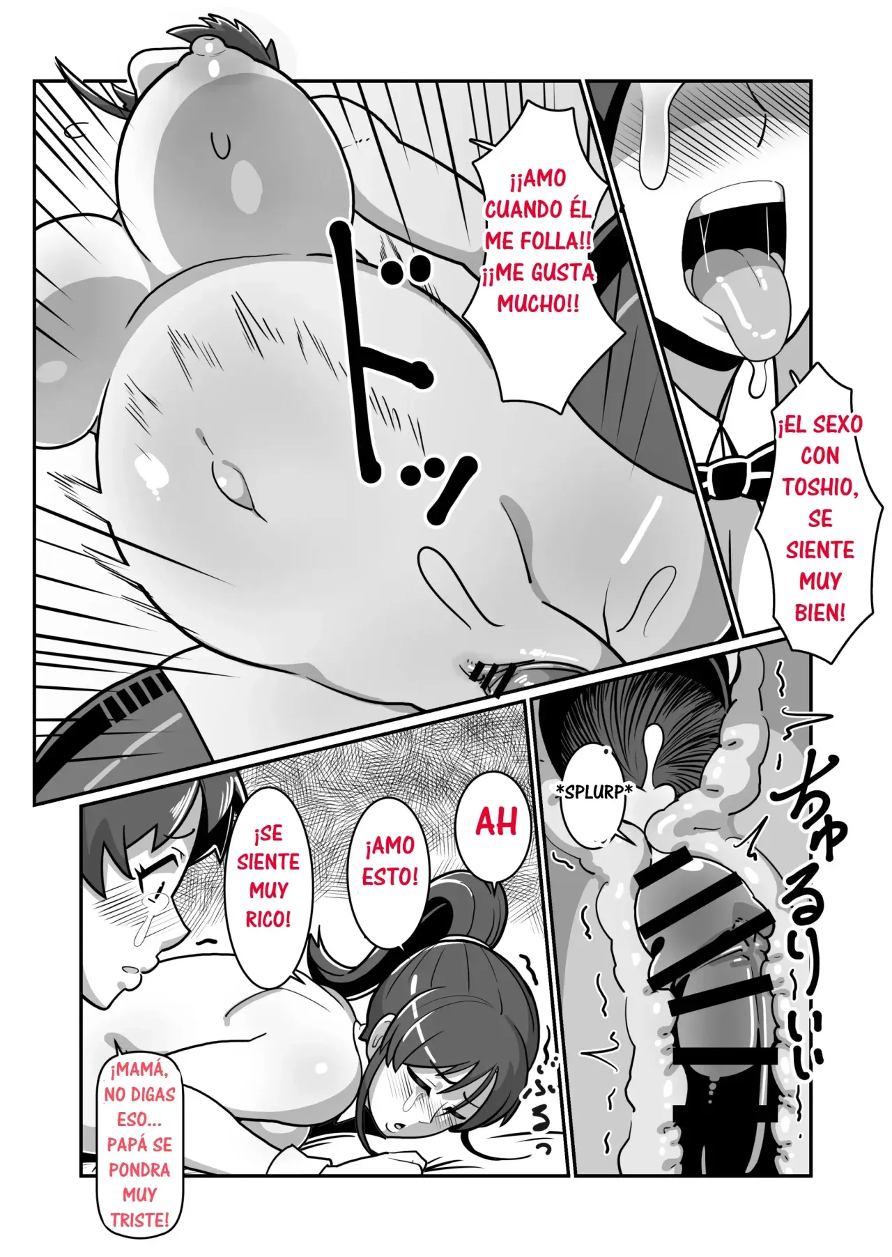 [Boundari (Sakai)] Bote Oyako~Tabetsukushi! Double Botehara Oyakodonburi!~｜¡Madre e Hija Completamente Devoradas! ~¡Oyakodon de Madre e Hija Embarazads!~ [Spanish] [RYU.SHINS] 图片编号 83