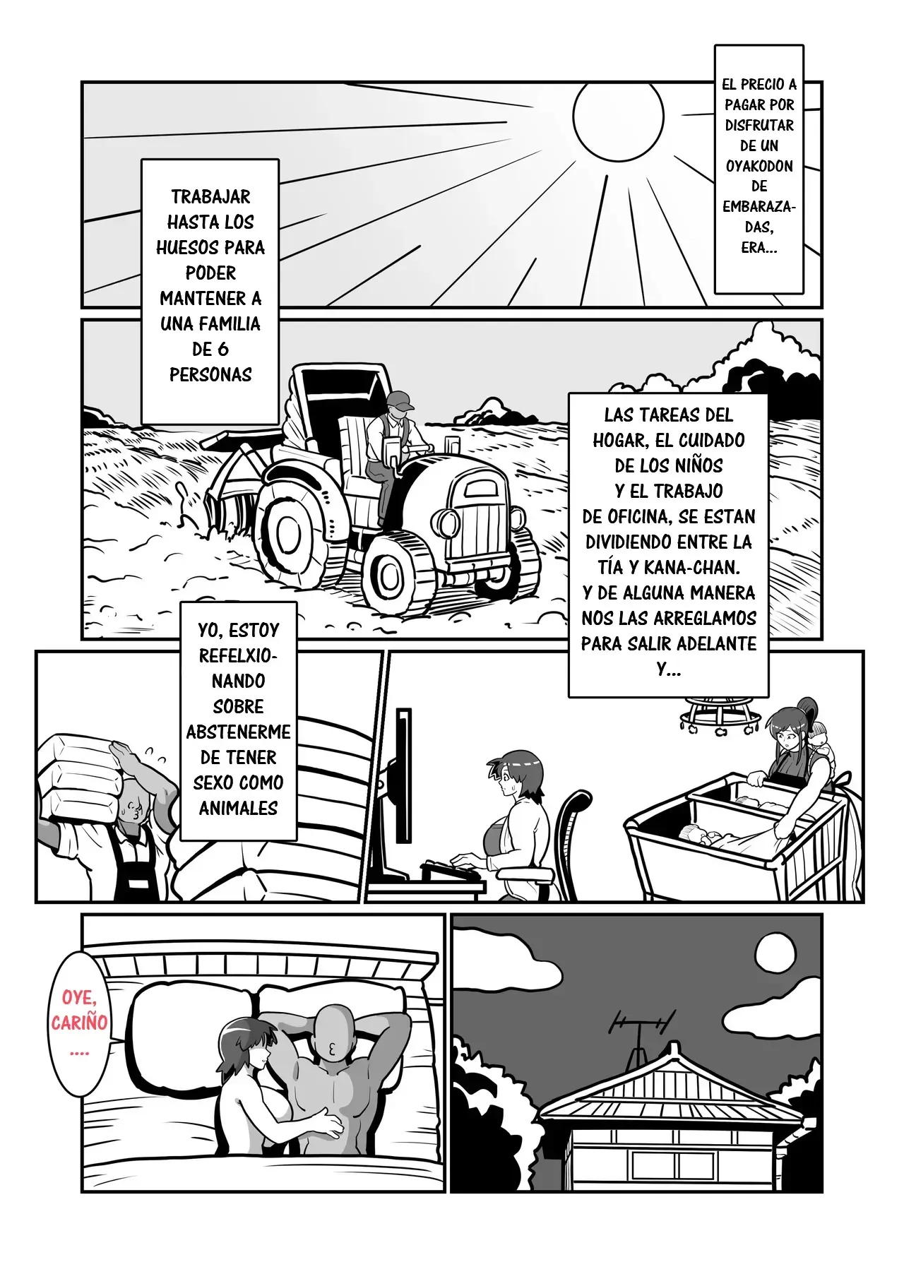 [Boundari (Sakai)] Bote Oyako~Tabetsukushi! Double Botehara Oyakodonburi!~｜¡Madre e Hija Completamente Devoradas! ~¡Oyakodon de Madre e Hija Embarazads!~ [Spanish] [RYU.SHINS] 图片编号 103