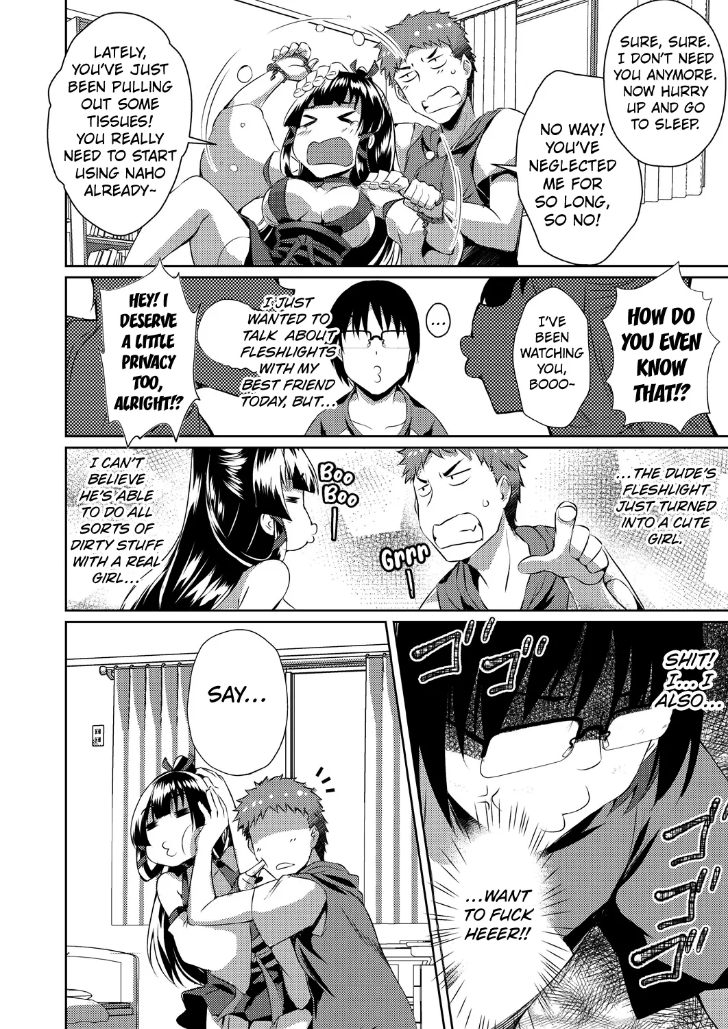 [Nekoi Hikaru] Poured With Love (Haitoku Mousou - Immoral Fantasy) [English] [Kuraudo] Bildnummer 6