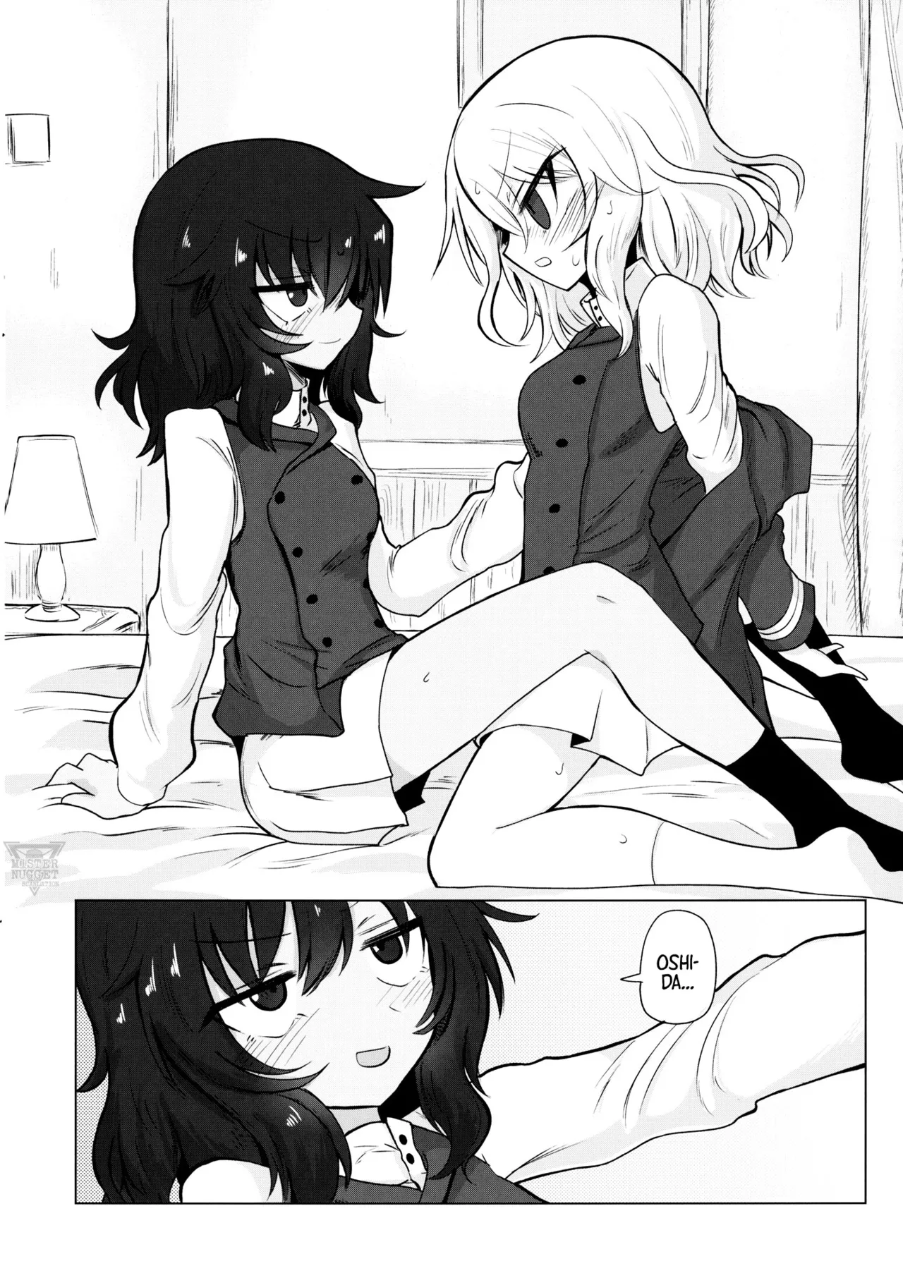 (Panzer Vor! 13) [Shadan Katsudoh (Kyuusuikei)] Himitsu no Hanseikai | La Reunión Secreta De Evaluación (Girls und Panzer) [Spanish] [Mister Nugget] Bildnummer 5