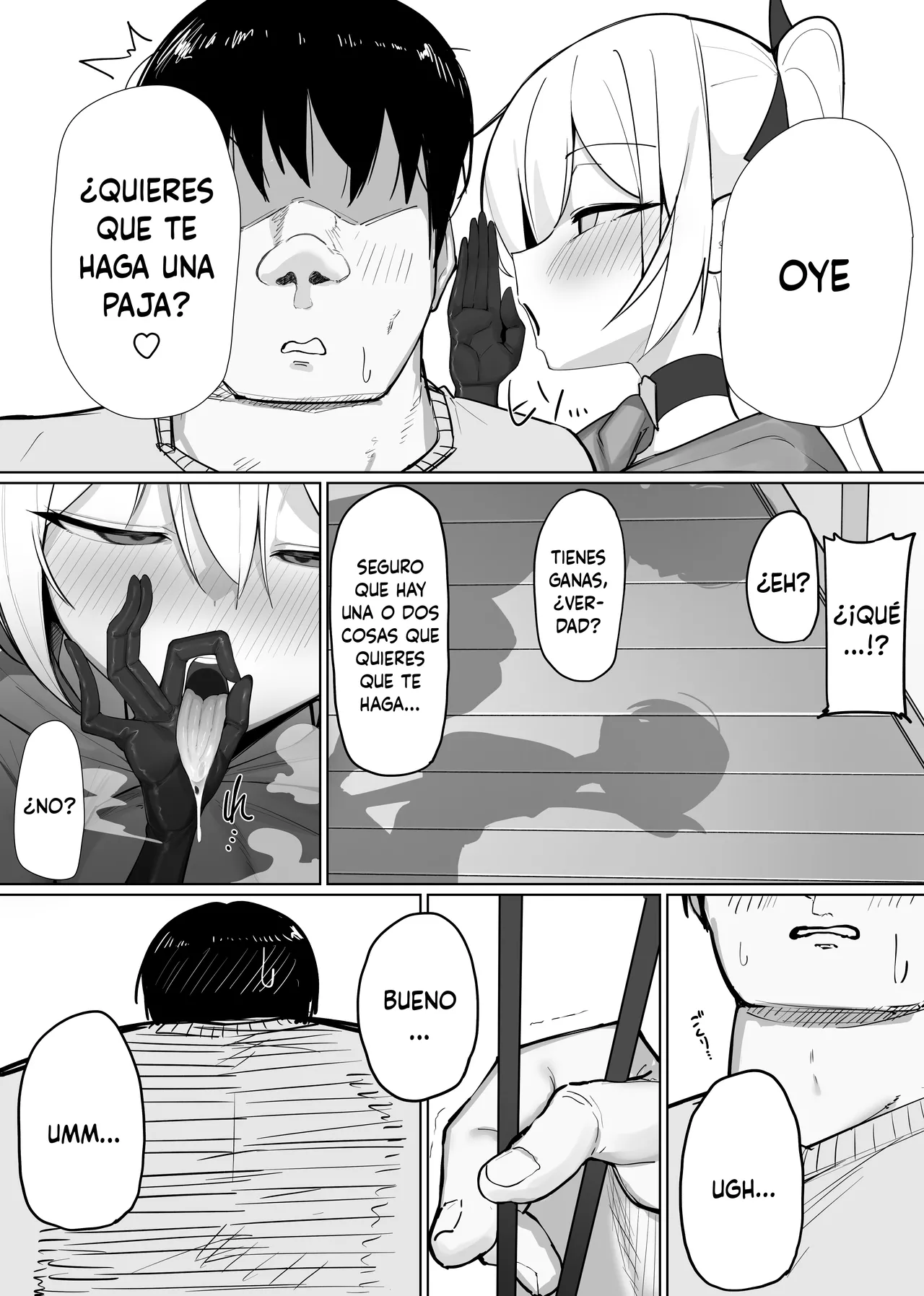 [Osinobu no Yakata (Osinobu)] Atashi no Ejiki ni Narinasai! 2｜¡Seras Esclavo del Súcubo! 2 [Spanish] [DARKSIDE] image number 5