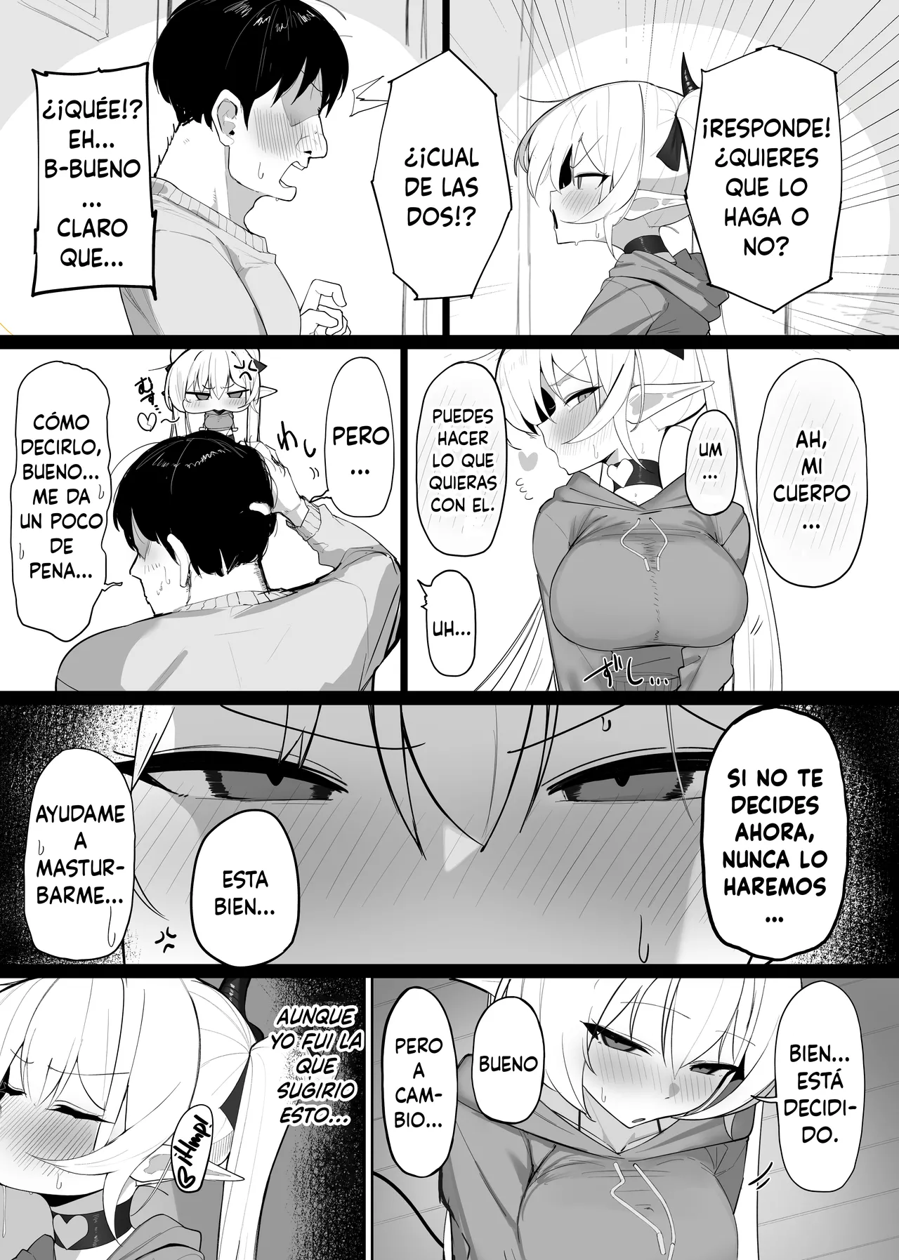 [Osinobu no Yakata (Osinobu)] Atashi no Ejiki ni Narinasai! 2｜¡Seras Esclavo del Súcubo! 2 [Spanish] [DARKSIDE] image number 6