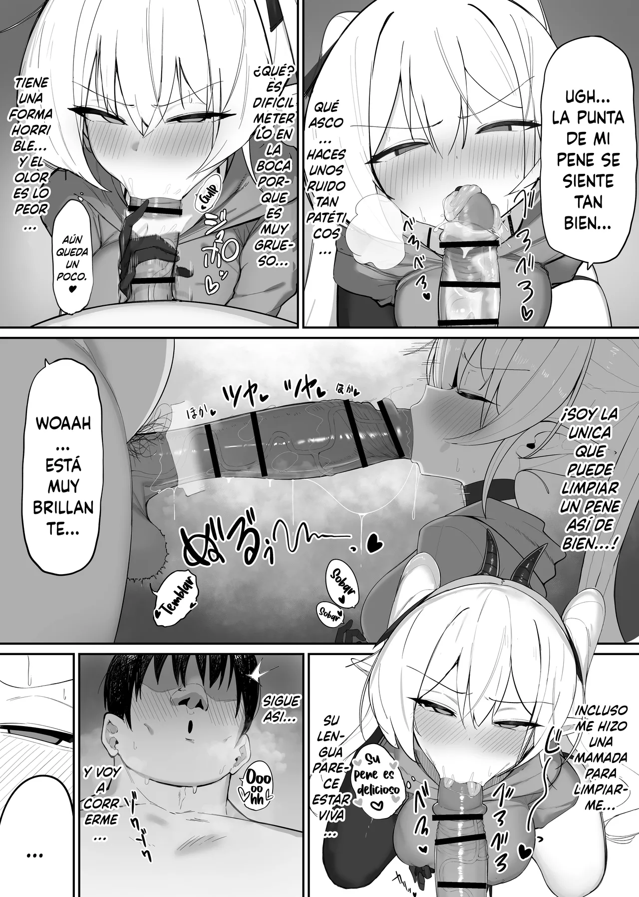 [Osinobu no Yakata (Osinobu)] Atashi no Ejiki ni Narinasai! 2｜¡Seras Esclavo del Súcubo! 2 [Spanish] [DARKSIDE] image number 13