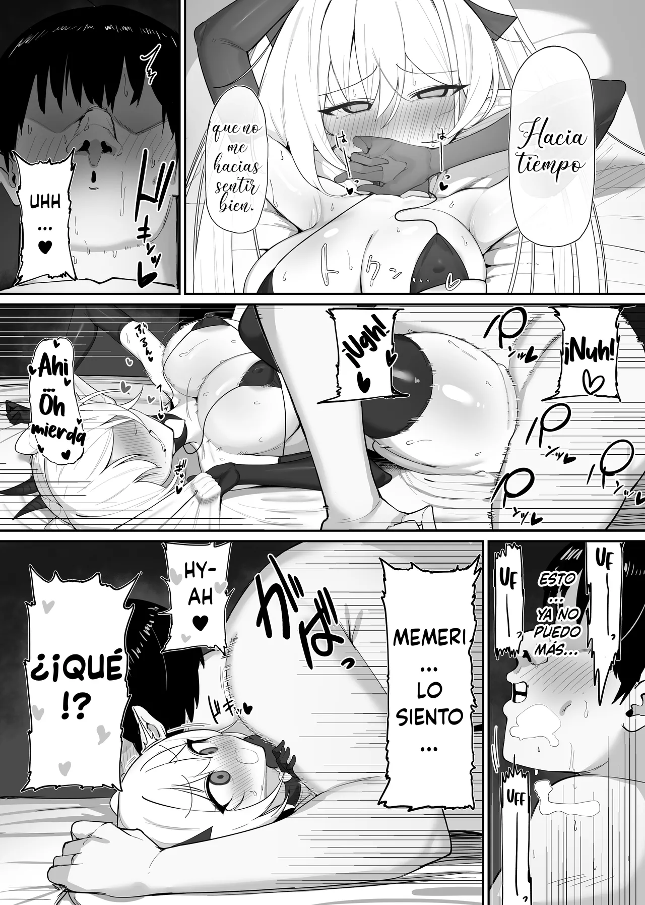 [Osinobu no Yakata (Osinobu)] Atashi no Ejiki ni Narinasai! 2｜¡Seras Esclavo del Súcubo! 2 [Spanish] [DARKSIDE] image number 23