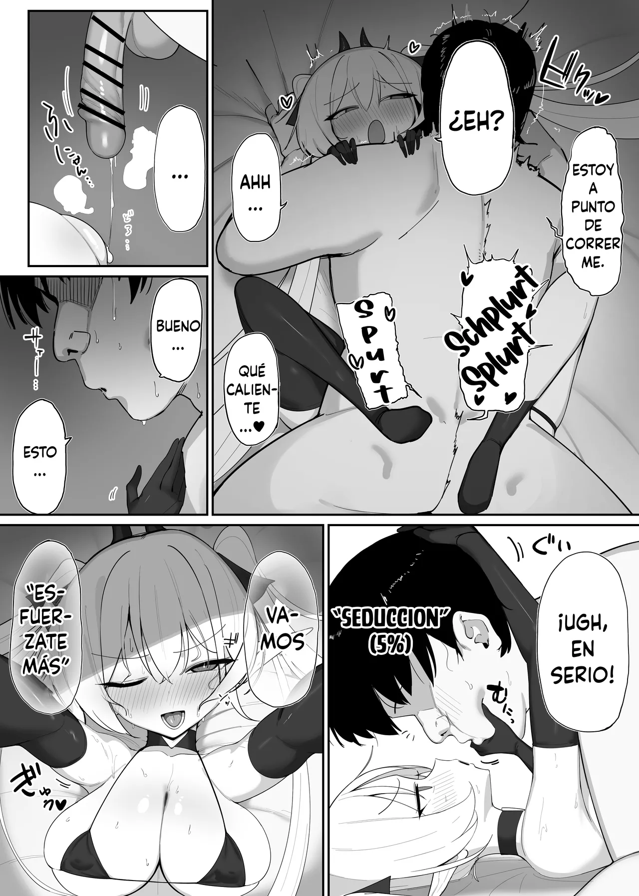 [Osinobu no Yakata (Osinobu)] Atashi no Ejiki ni Narinasai! 2｜¡Seras Esclavo del Súcubo! 2 [Spanish] [DARKSIDE] image number 24