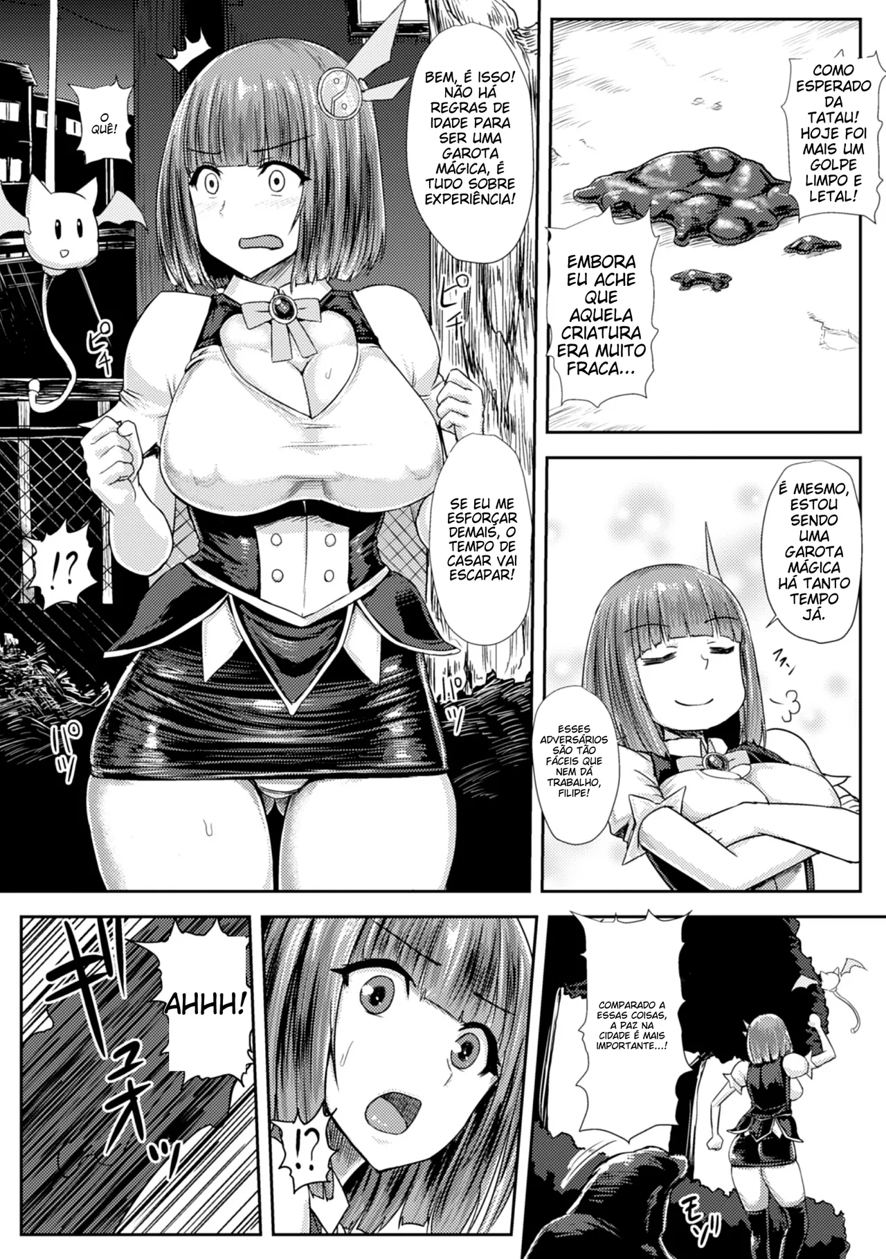 [Ishimiso] Mahou Oneesan Princess Momo ~Slime Haisetsu ga Tomaranai~ (Seigi no Heroine Kangoku File Vol. 6) [Portuguese-BR] [Digital] изображение № 5