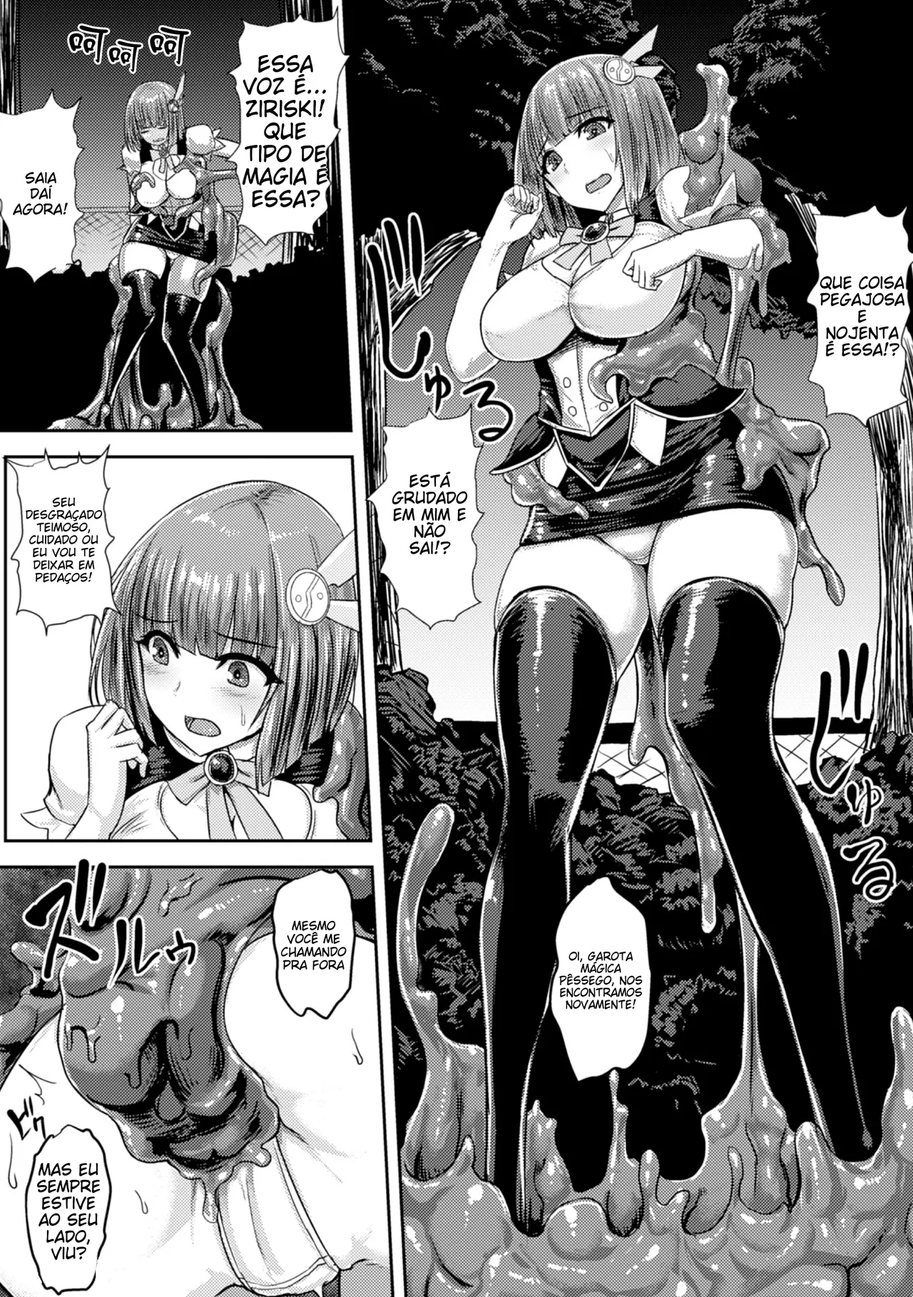 [Ishimiso] Mahou Oneesan Princess Momo ~Slime Haisetsu ga Tomaranai~ (Seigi no Heroine Kangoku File Vol. 6) [Portuguese-BR] [Digital] изображение № 6