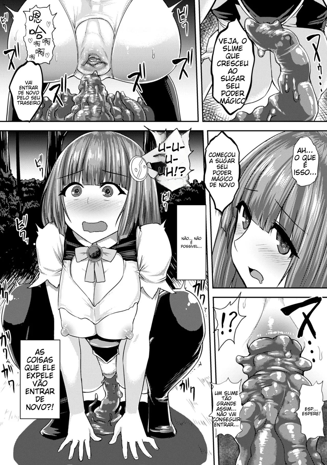 [Ishimiso] Mahou Oneesan Princess Momo ~Slime Haisetsu ga Tomaranai~ (Seigi no Heroine Kangoku File Vol. 6) [Portuguese-BR] [Digital] изображение № 16