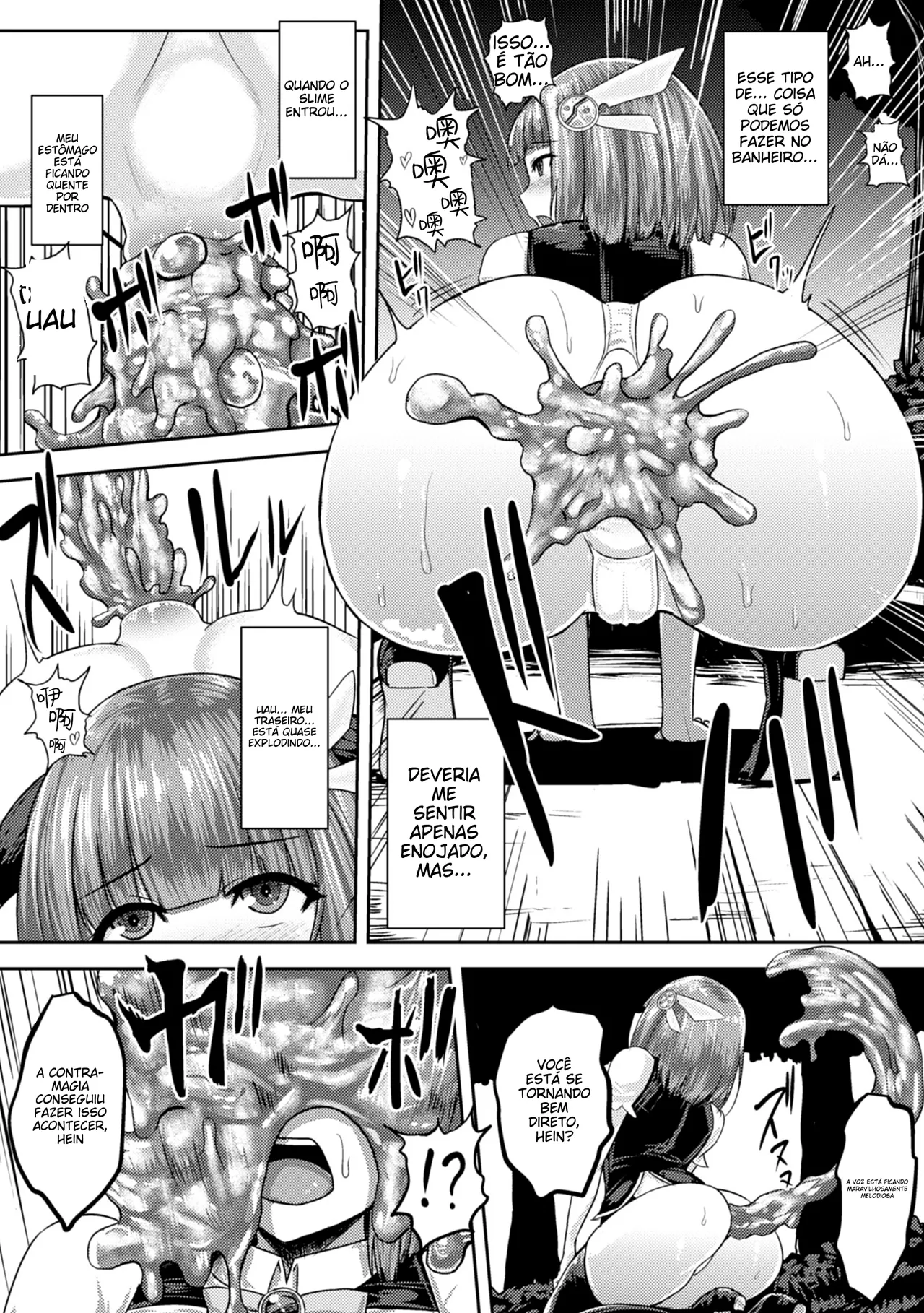 [Ishimiso] Mahou Oneesan Princess Momo ~Slime Haisetsu ga Tomaranai~ (Seigi no Heroine Kangoku File Vol. 6) [Portuguese-BR] [Digital] изображение № 18