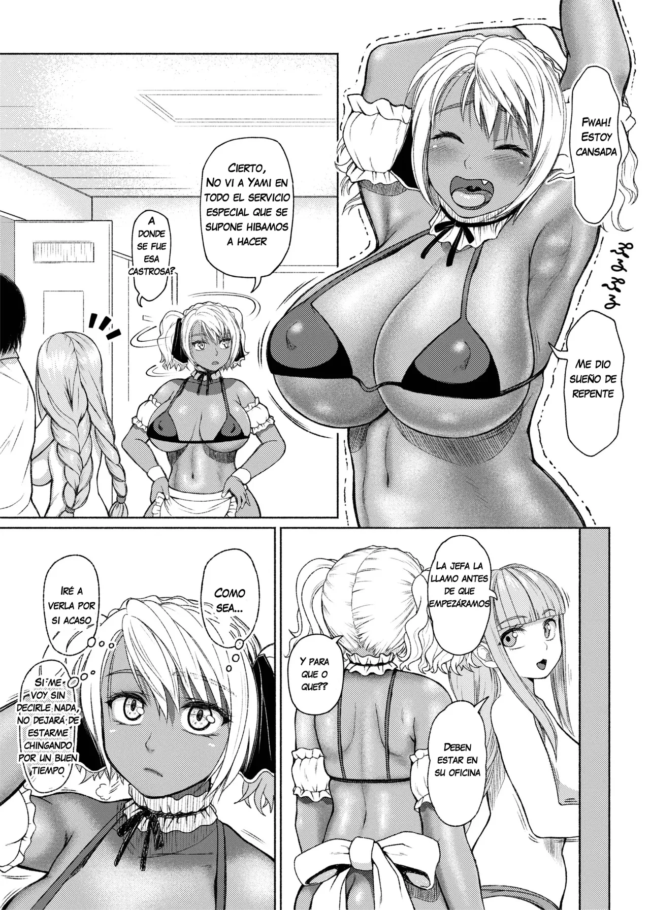 Futanari Bitch Gal wa Suki desu ka 07 (Sin censura) [Ray-Raw] [Nobuhiro] image number 39