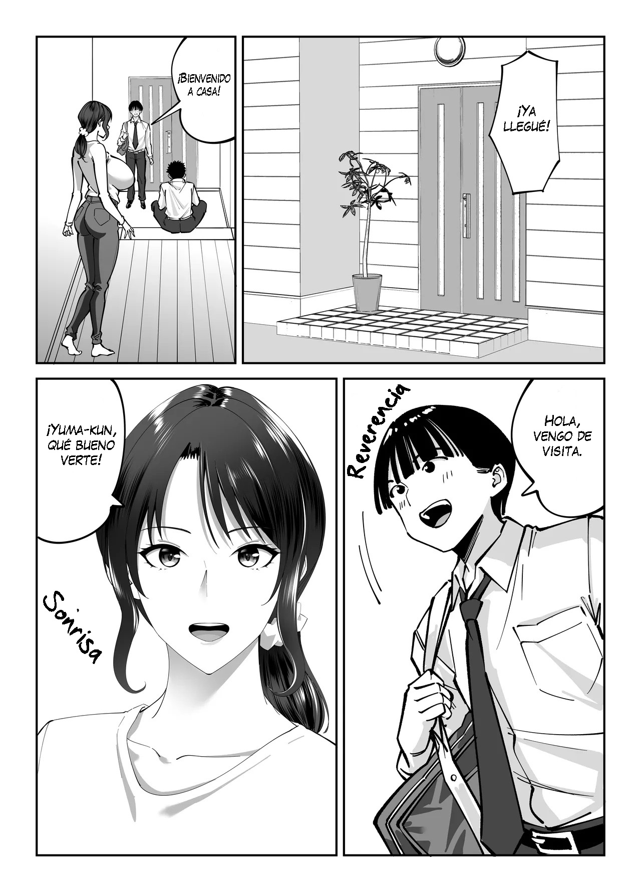 [Bento Over (Akino Oroshi)] Doukyuusei no Okaa-san｜La madre de mi compañero de clase [Spanish] [K-le Traducciones] 5eme image