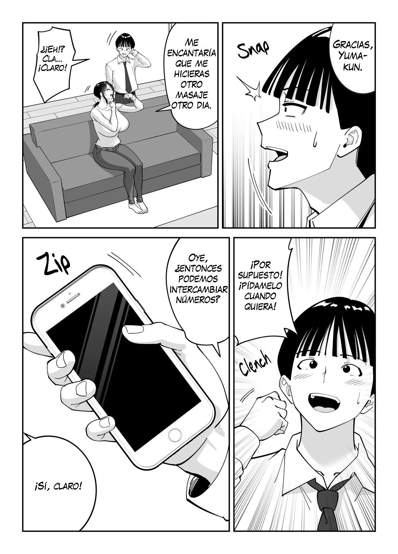 [Bento Over (Akino Oroshi)] Doukyuusei no Okaa-san｜La madre de mi compañero de clase [Spanish] [K-le Traducciones] 16eme image