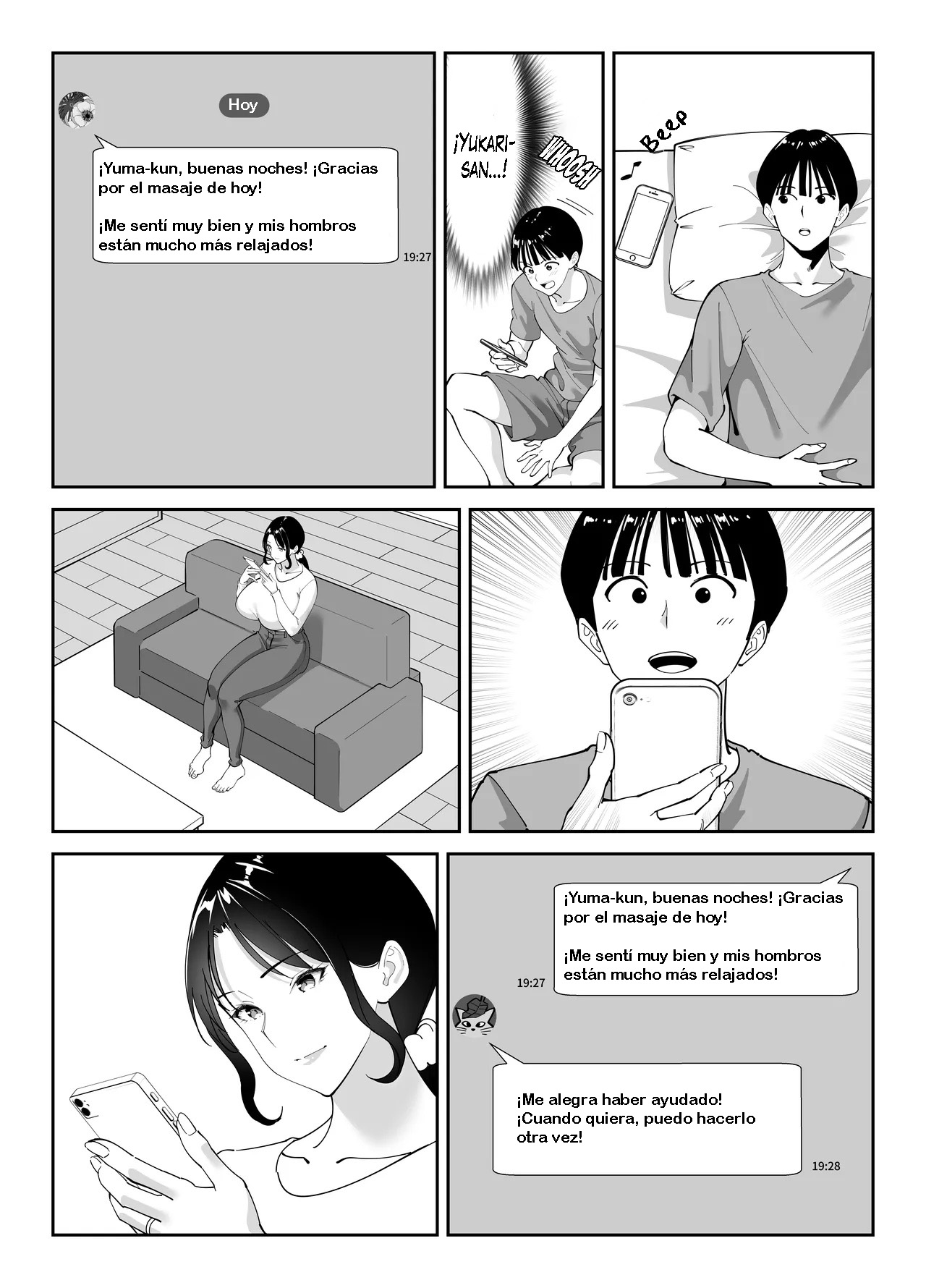 [Bento Over (Akino Oroshi)] Doukyuusei no Okaa-san｜La madre de mi compañero de clase [Spanish] [K-le Traducciones] 19eme image