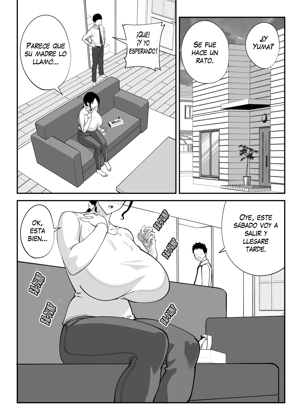 [Bento Over (Akino Oroshi)] Doukyuusei no Okaa-san｜La madre de mi compañero de clase [Spanish] [K-le Traducciones] 45eme image