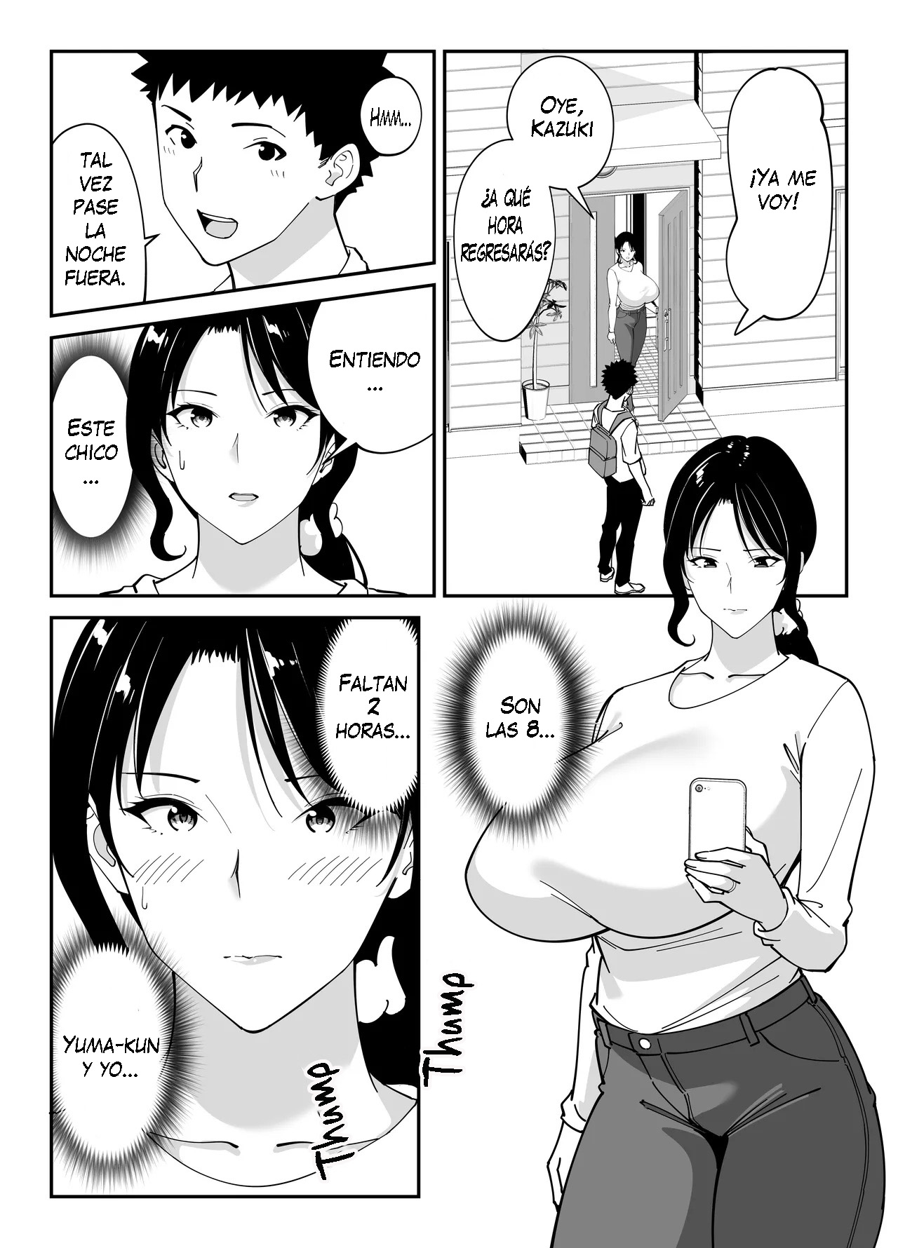 [Bento Over (Akino Oroshi)] Doukyuusei no Okaa-san｜La madre de mi compañero de clase [Spanish] [K-le Traducciones] 57eme image