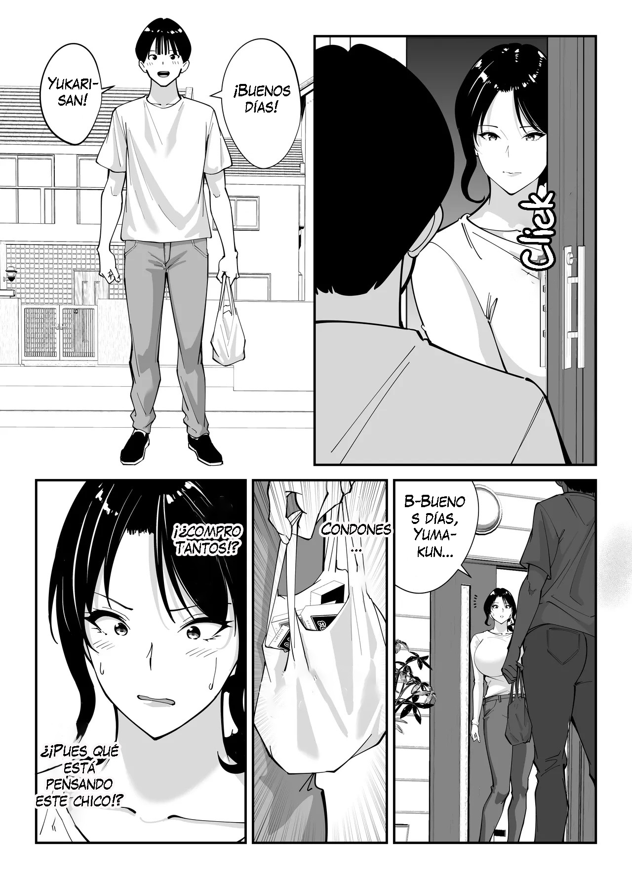 [Bento Over (Akino Oroshi)] Doukyuusei no Okaa-san｜La madre de mi compañero de clase [Spanish] [K-le Traducciones] 61eme image