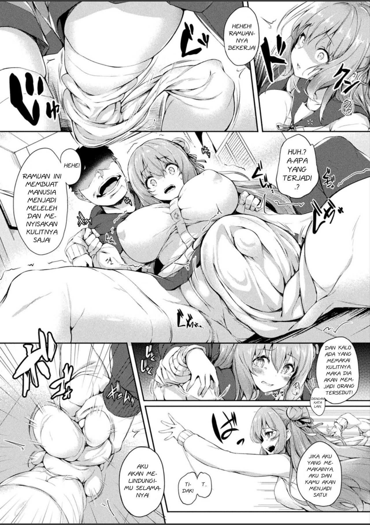 [Tirotata] Kawari Kawatte Ch. 1 (COMIC Unreal 2020-04 Vol. 84) [Indonesian] [15tl_ID] [Digital] image number 4