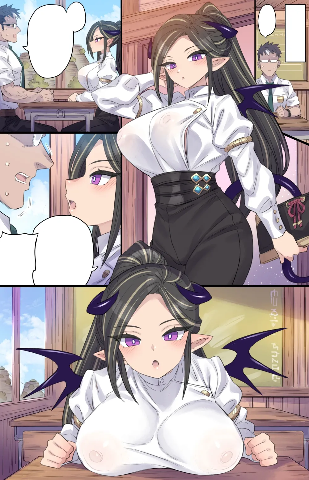 [Mimonel] tannin no sensei to himitsu no kojin mendan ♥ Bildnummer 8