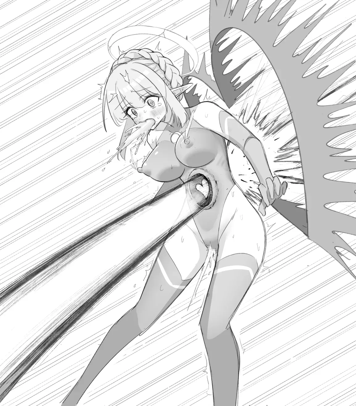 [个人汉化](8wora) Super Goddess VS Space Superhuman imagen número 11