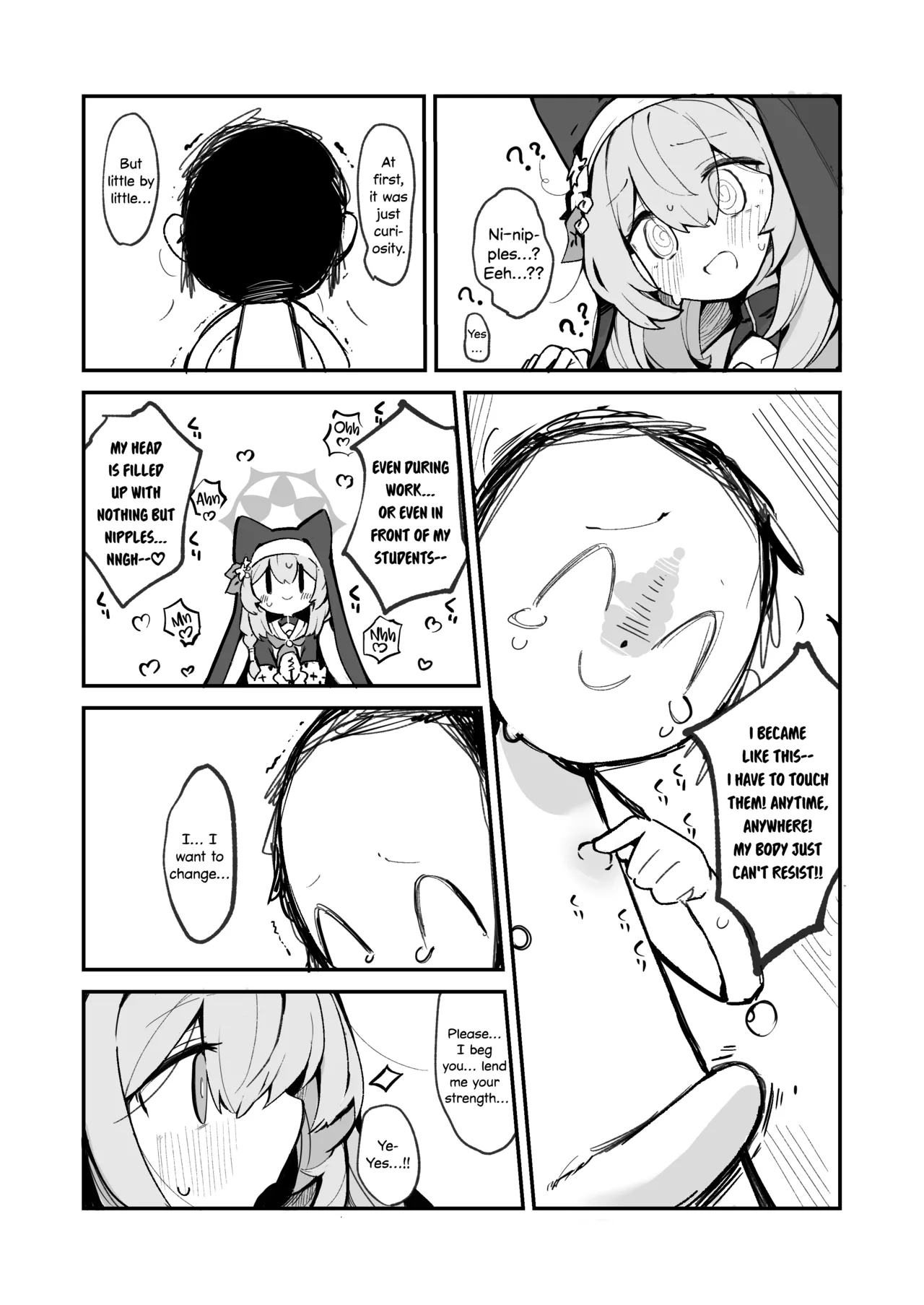 [Mijiya (Mikozin)] Mari no Chikubi no Hon | Mari's Nipple Book (Blue Archive) [English] [DKKMD Translations] [Digital] image number 4