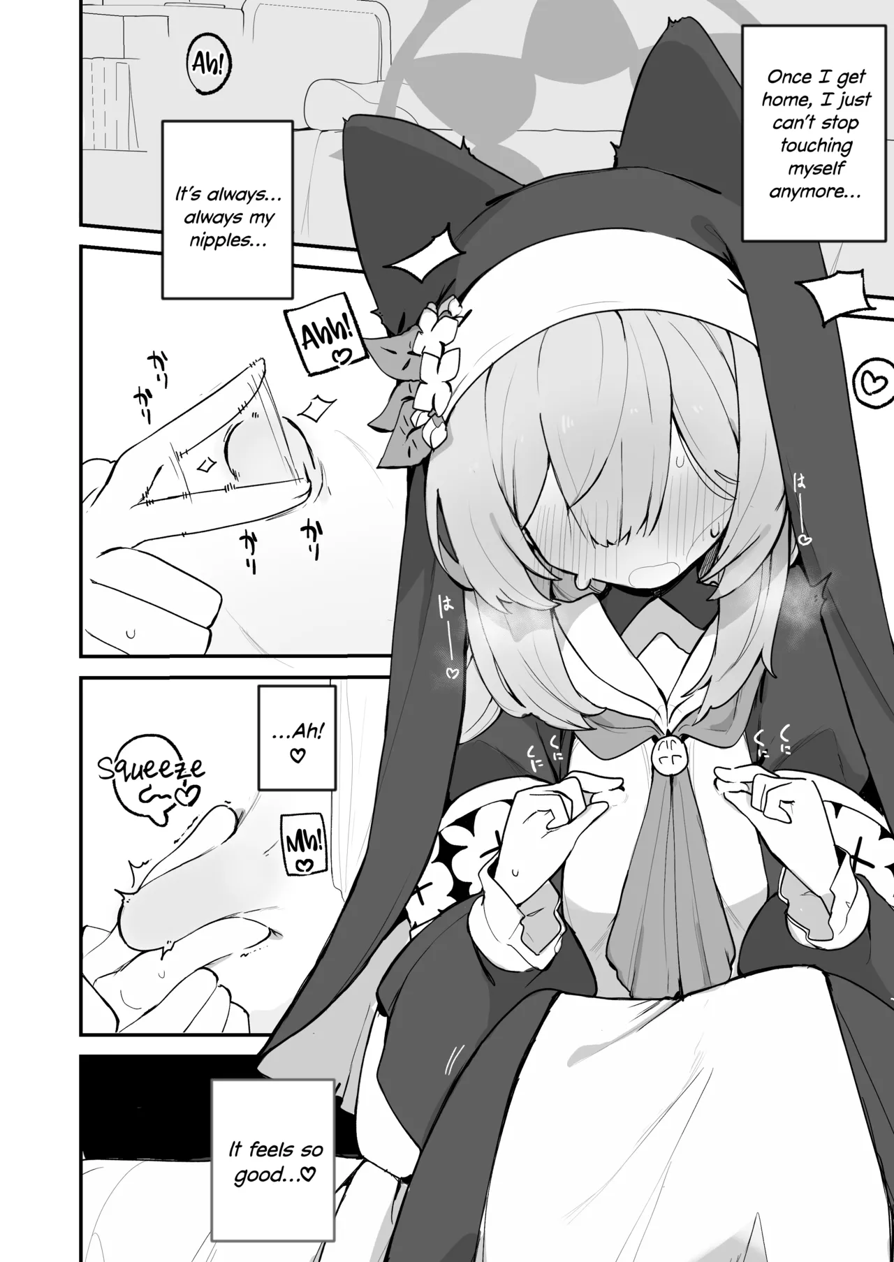 [Mijiya (Mikozin)] Mari no Chikubi no Hon | Mari's Nipple Book (Blue Archive) [English] [DKKMD Translations] [Digital] image number 20