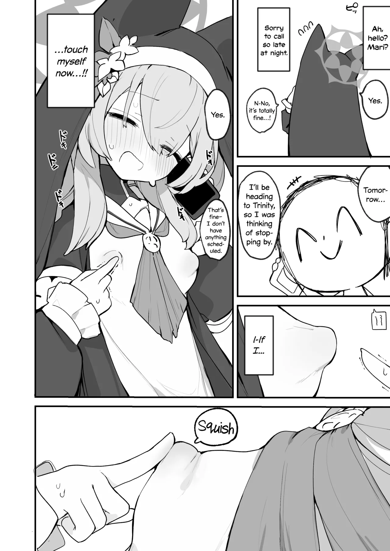 [Mijiya (Mikozin)] Mari no Chikubi no Hon | Mari's Nipple Book (Blue Archive) [English] [DKKMD Translations] [Digital] image number 22