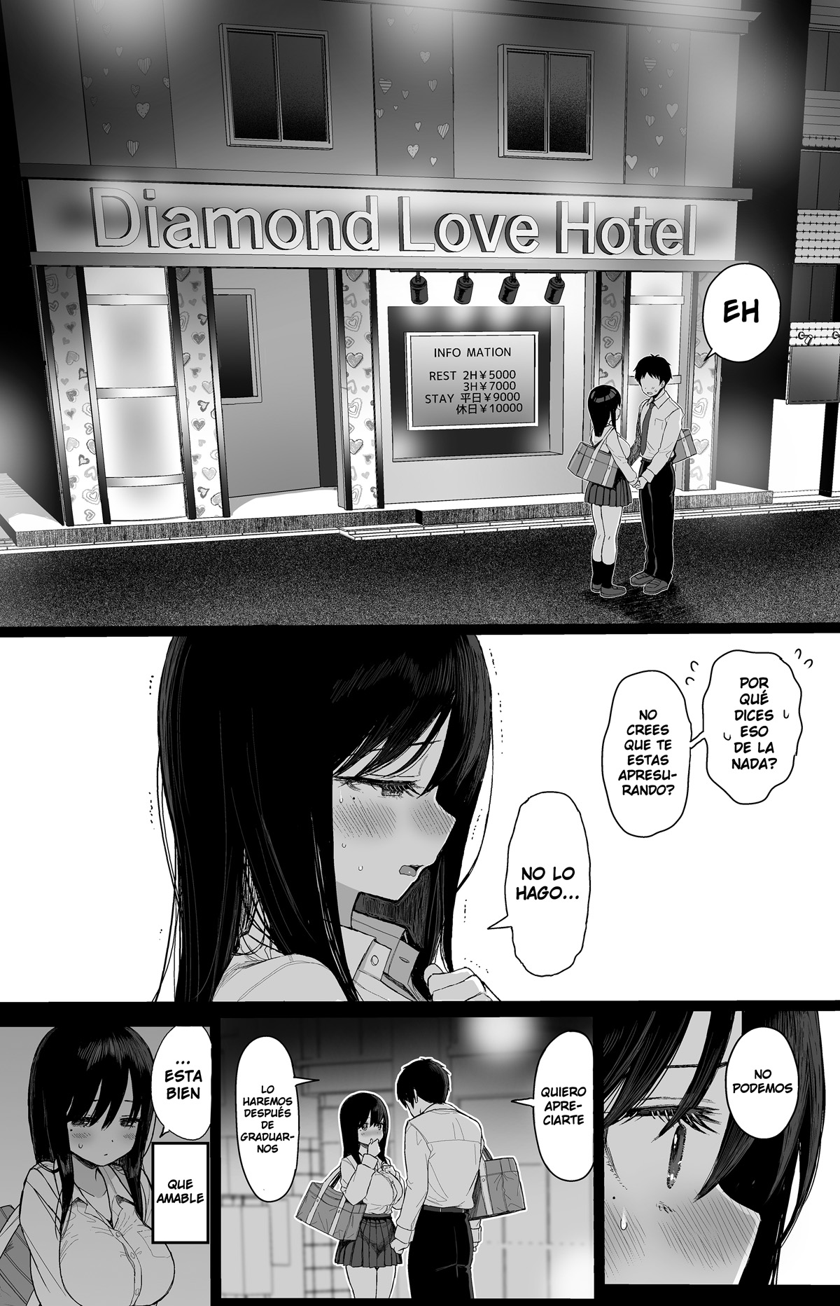 [micro page (Kuromotokun)] Hikaeme Kanojo wa Kobamenai | Mi reservada novia no puede negarse [Spanish] [Leisure + Kazel] [Decensored] [Digital] 图片编号 61