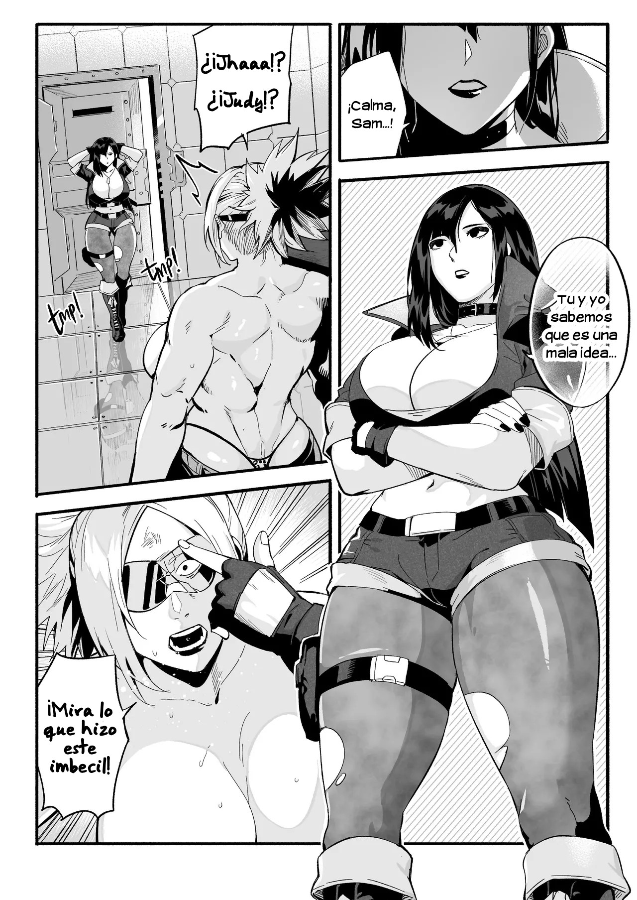 [WaifuSplit] A-Block Ch.2｜Bloque A Parte 2 [Spanish] [Hta scan] 이미지 번호 8