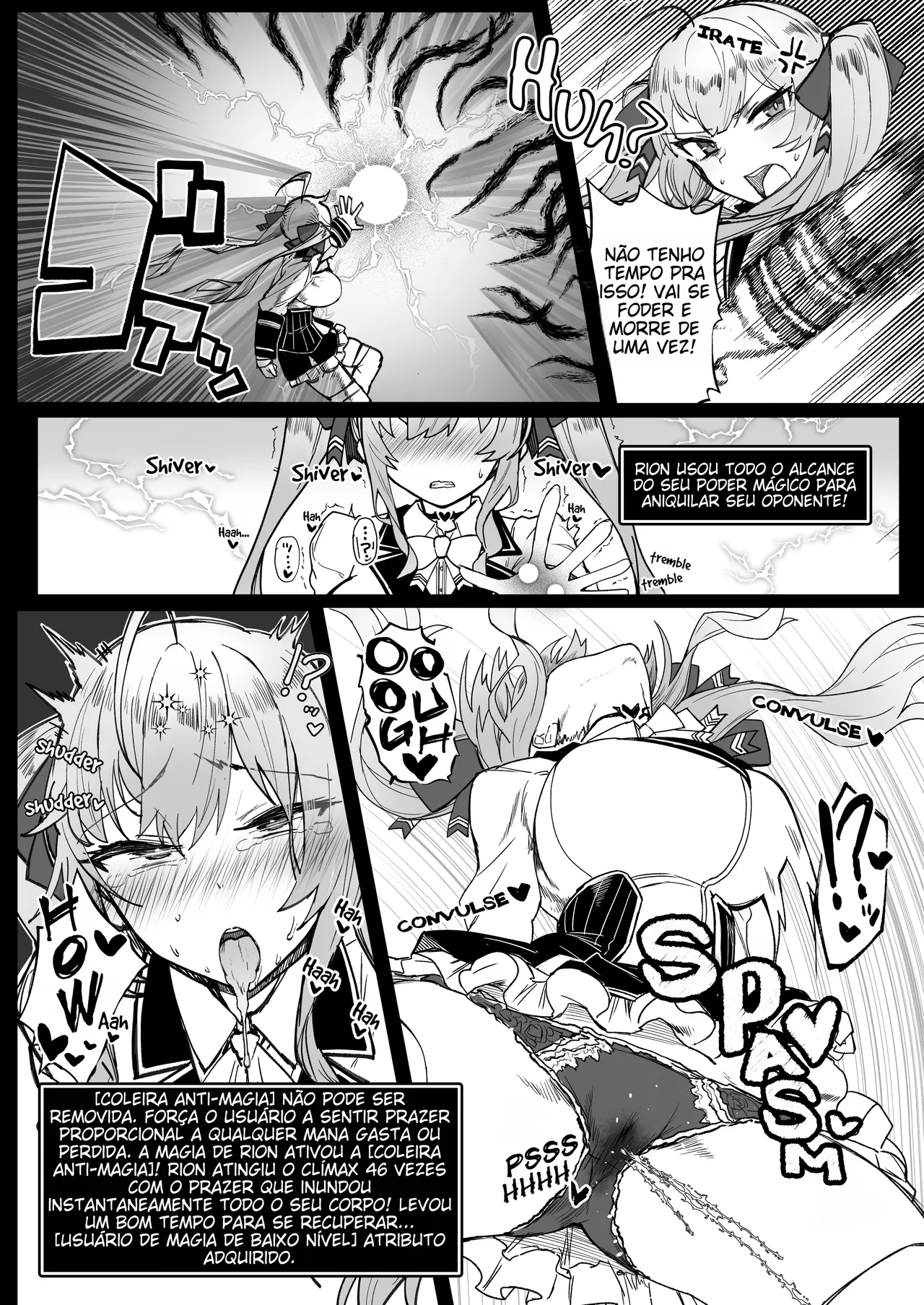 [30min-5000yen (Kagami Uekusa)] Niji Ero Trap Dungeon Bu 2 (Takamiya Rion) [Portuguese-BR] [Decensored] [Digital] Bildnummer 8