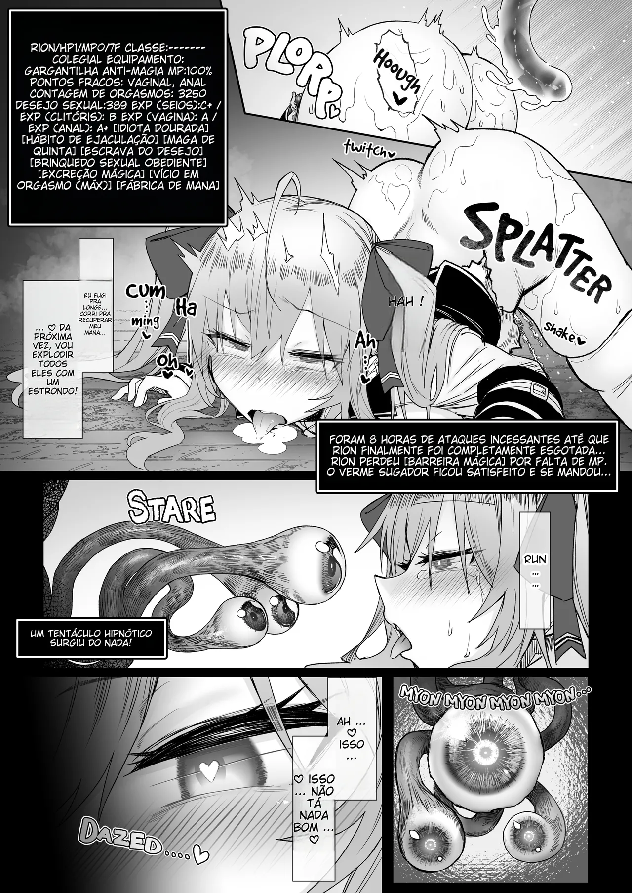 [30min-5000yen (Kagami Uekusa)] Niji Ero Trap Dungeon Bu 2 (Takamiya Rion) [Portuguese-BR] [Decensored] [Digital] Bildnummer 18