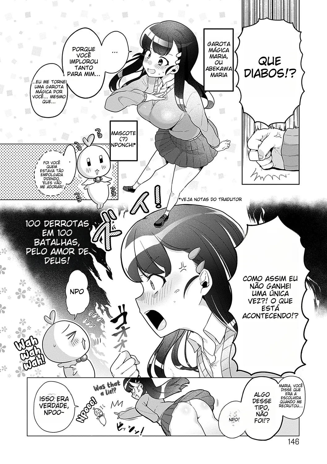 [Asaomi Shimura] Haiboku Mahou Shoujo Maria | The Defeated Magical Girl Maria (Surprise! Crazy? Parasite) [Portuguese-BR] [Kuraudo] [Digital] (TR-105) 이미지 번호 2