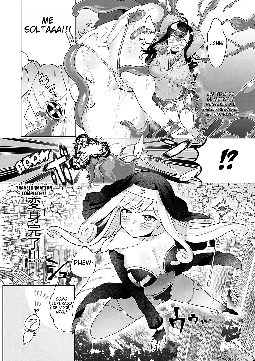 [Asaomi Shimura] Haiboku Mahou Shoujo Maria | The Defeated Magical Girl Maria (Surprise! Crazy? Parasite) [Portuguese-BR] [Kuraudo] [Digital] (TR-105) 이미지 번호 6