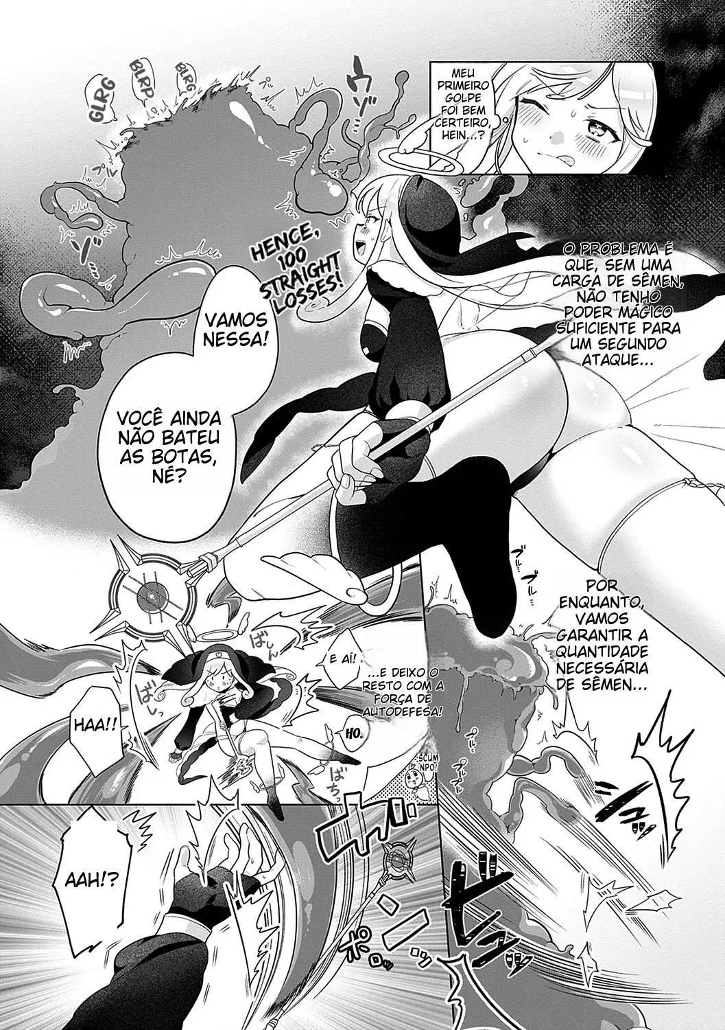[Asaomi Shimura] Haiboku Mahou Shoujo Maria | The Defeated Magical Girl Maria (Surprise! Crazy? Parasite) [Portuguese-BR] [Kuraudo] [Digital] (TR-105) 이미지 번호 7
