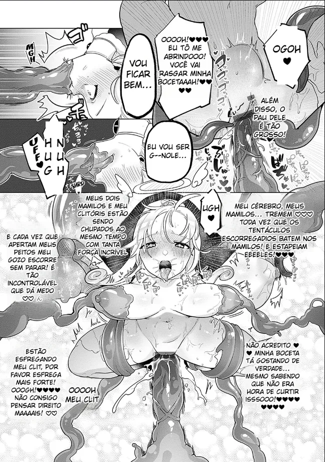 [Asaomi Shimura] Haiboku Mahou Shoujo Maria | The Defeated Magical Girl Maria (Surprise! Crazy? Parasite) [Portuguese-BR] [Kuraudo] [Digital] (TR-105) 이미지 번호 18