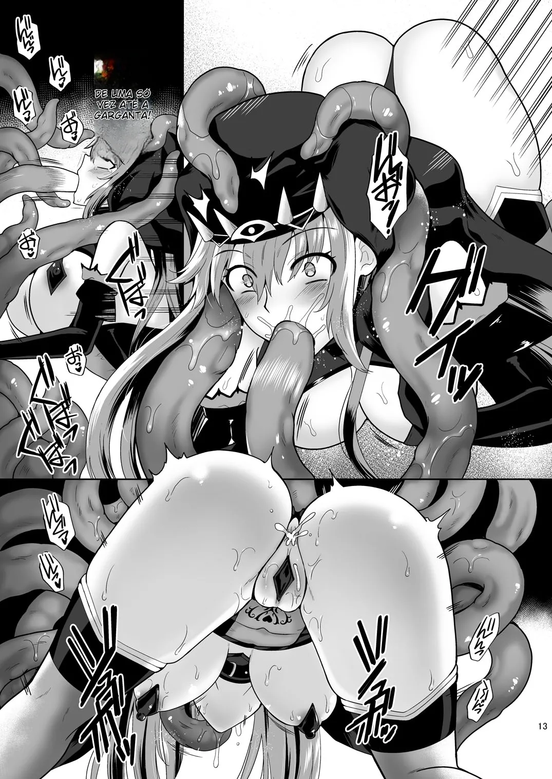 [Chococornet (Tenro Aya)] Zealous Itansha no Maen [Portuguese-BR] [Digital] (TR-106) image number 12