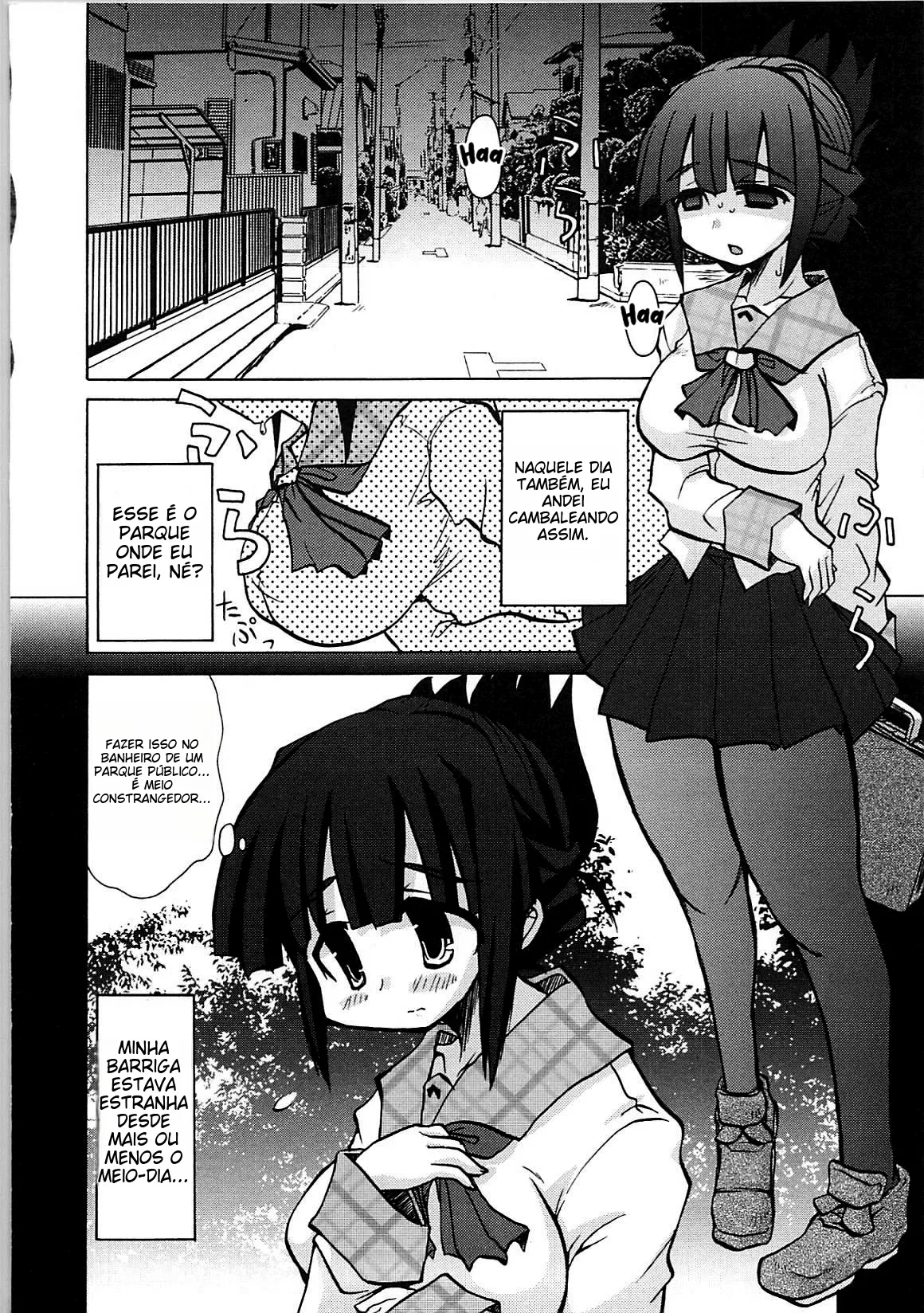 [Hirowa Nagi] Yudan Ichibyou Kaikan Isshou | A Moment of Carelessness Brings a Lifetime of Pleasure (Inyouchuu + Inyouchuu Shoku) [Portuguese-BR] [Kuraudo] (TR-117) Bildnummer 6