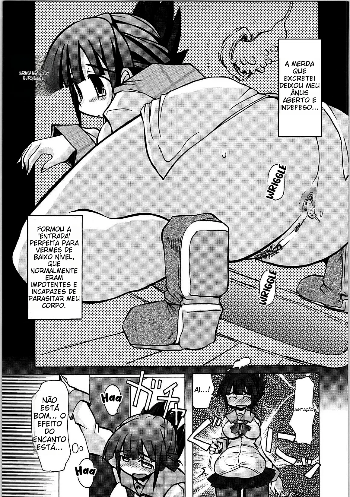 [Hirowa Nagi] Yudan Ichibyou Kaikan Isshou | A Moment of Carelessness Brings a Lifetime of Pleasure (Inyouchuu + Inyouchuu Shoku) [Portuguese-BR] [Kuraudo] (TR-117) Bildnummer 9