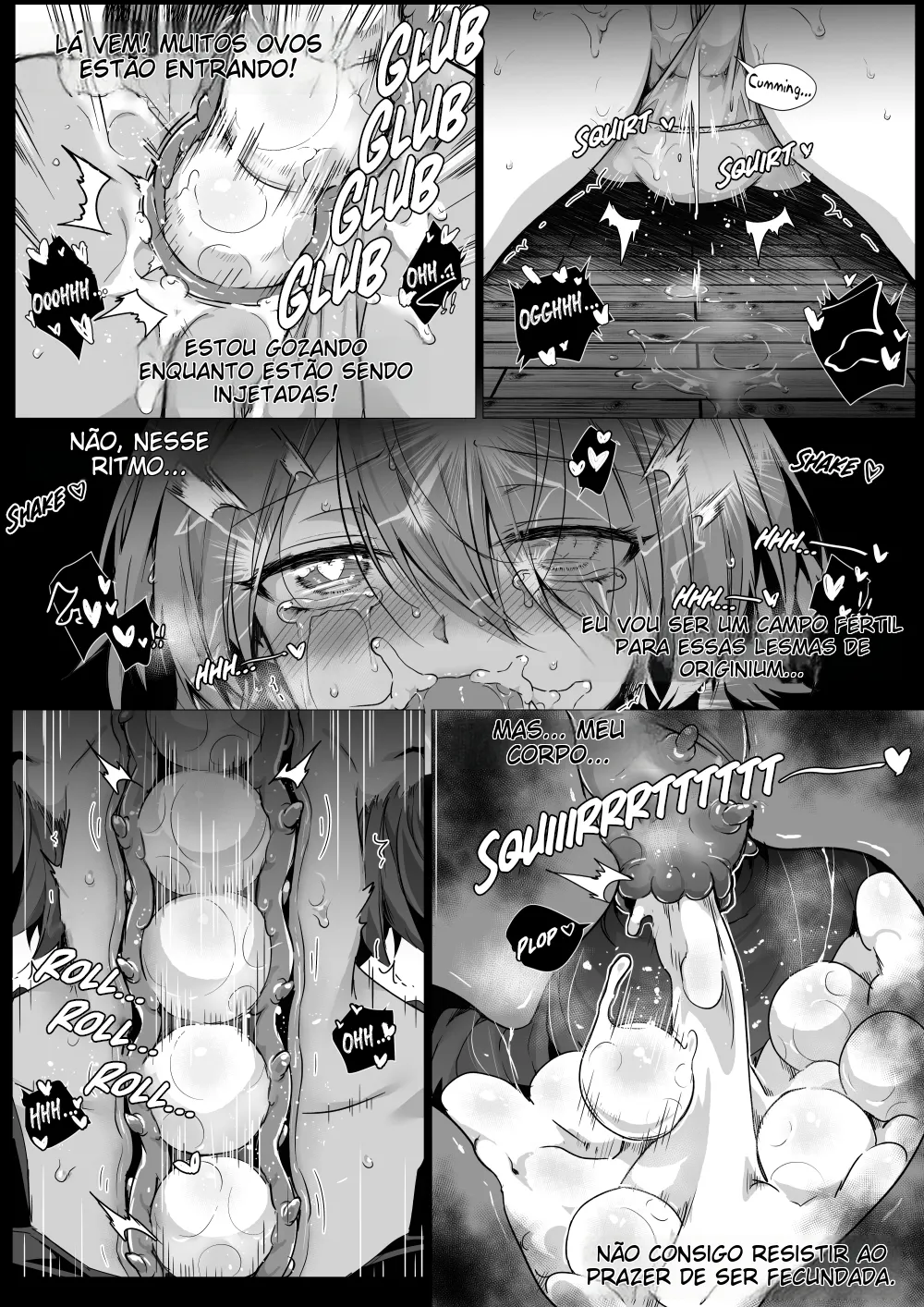 [Kataokasan] 我的肚子才不是虫子的繁育场 | My Stomach is not a Breeding Ground for Bugs (Arknights) [Portuguese-BR] [Decensored] (TR-127) image number 40