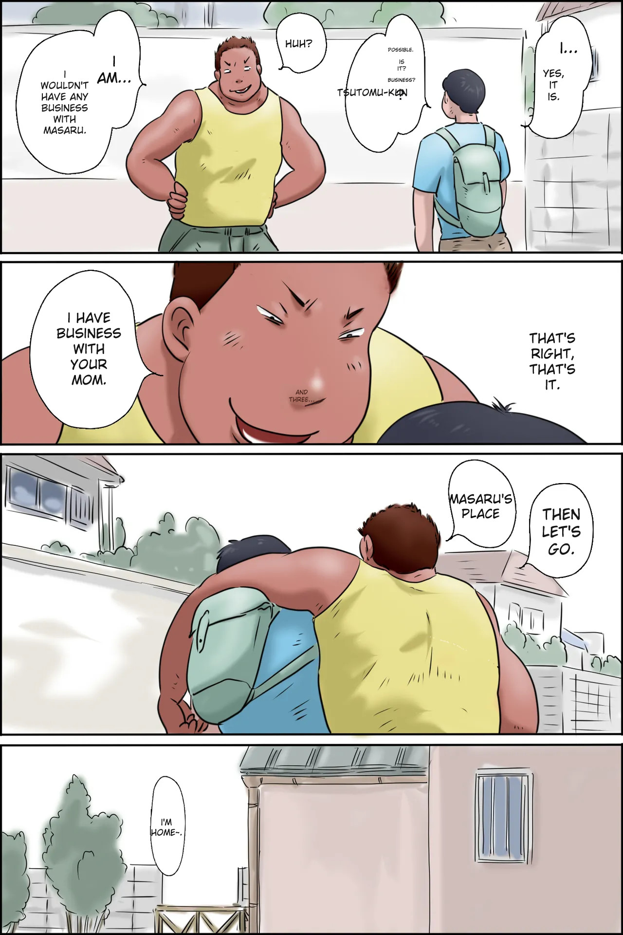 [Zenmai Kourogi] Tsutomu-kun Passes Through! (Masaru's Mom Edition + Koichi's Mom Edition) (AI) image number 4