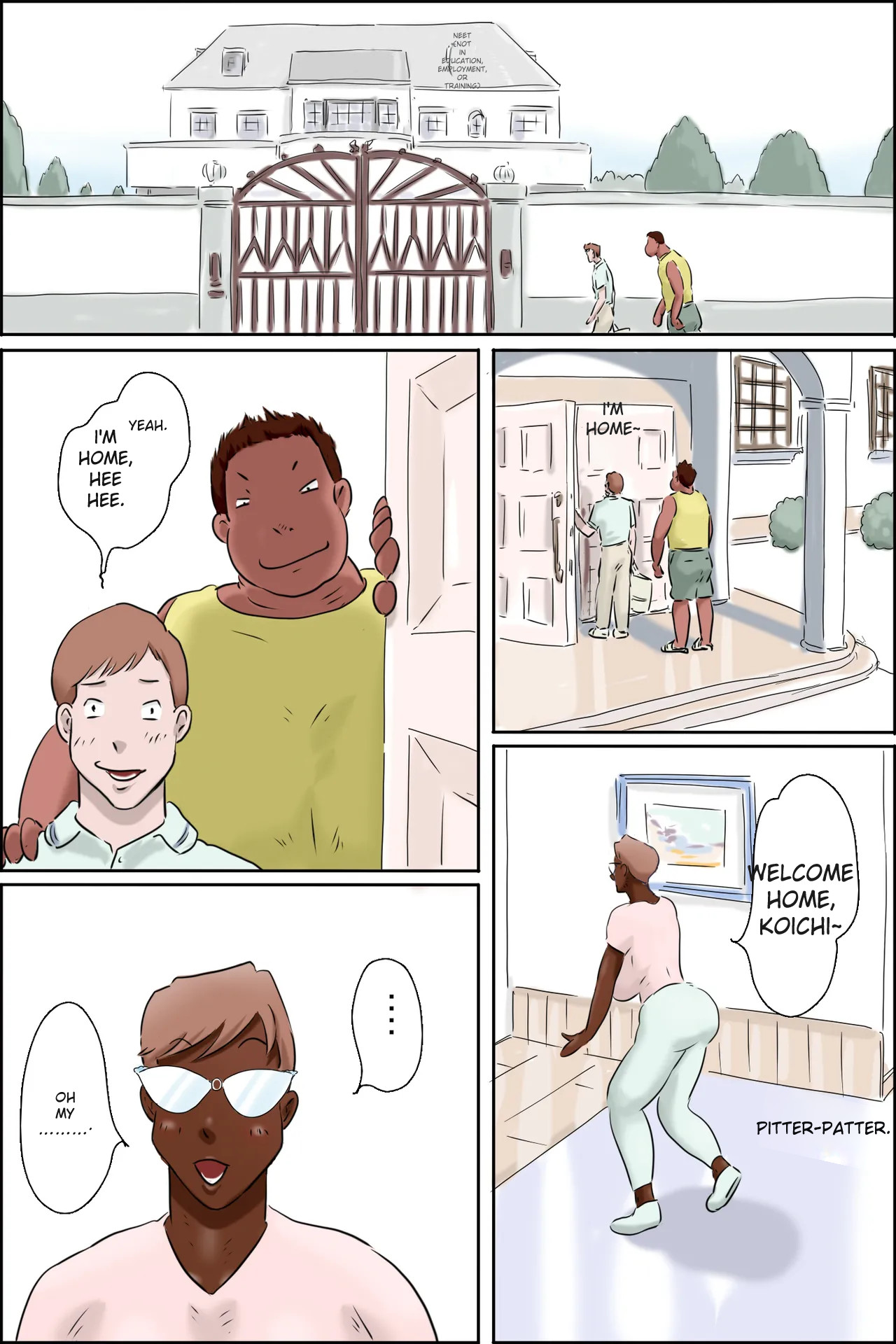 [Zenmai Kourogi] Tsutomu-kun Passes Through! (Masaru's Mom Edition + Koichi's Mom Edition) (AI) image number 16