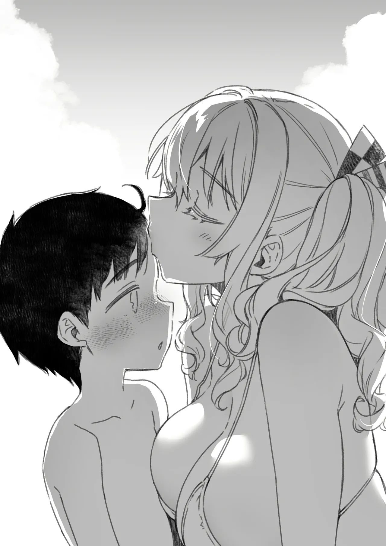 [CHIBIKKO KINGDOM (Kekocha)] Shitsuren Kashima no Natsuyasumi Bangaihen ~ Onee-chan to Umi ga Kirai na Boku no Natsuyasumi ~ (Kantai Collection -KanColle-) [Digital] [Korean] 图片编号 42